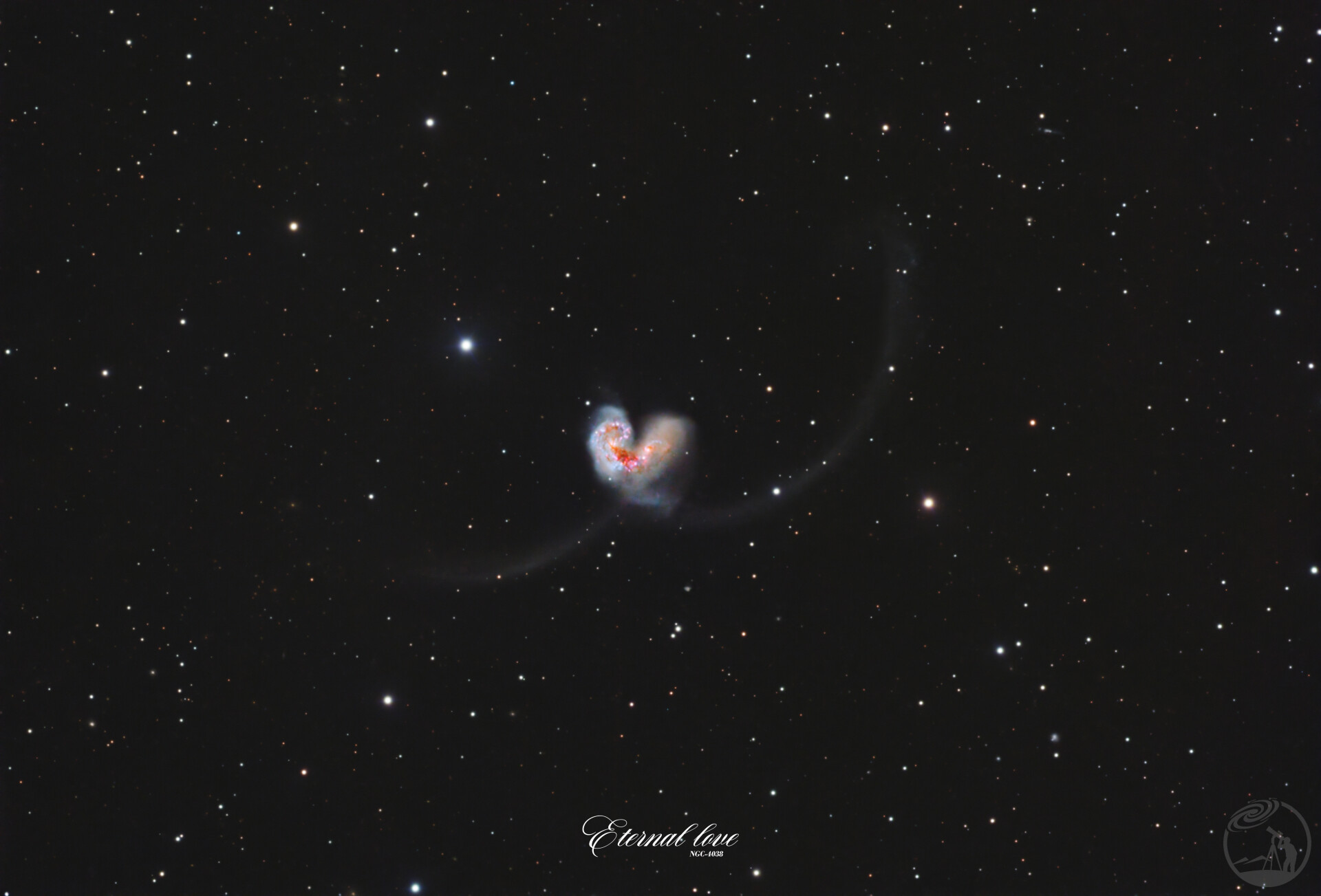 NGC4038 永恒之爱