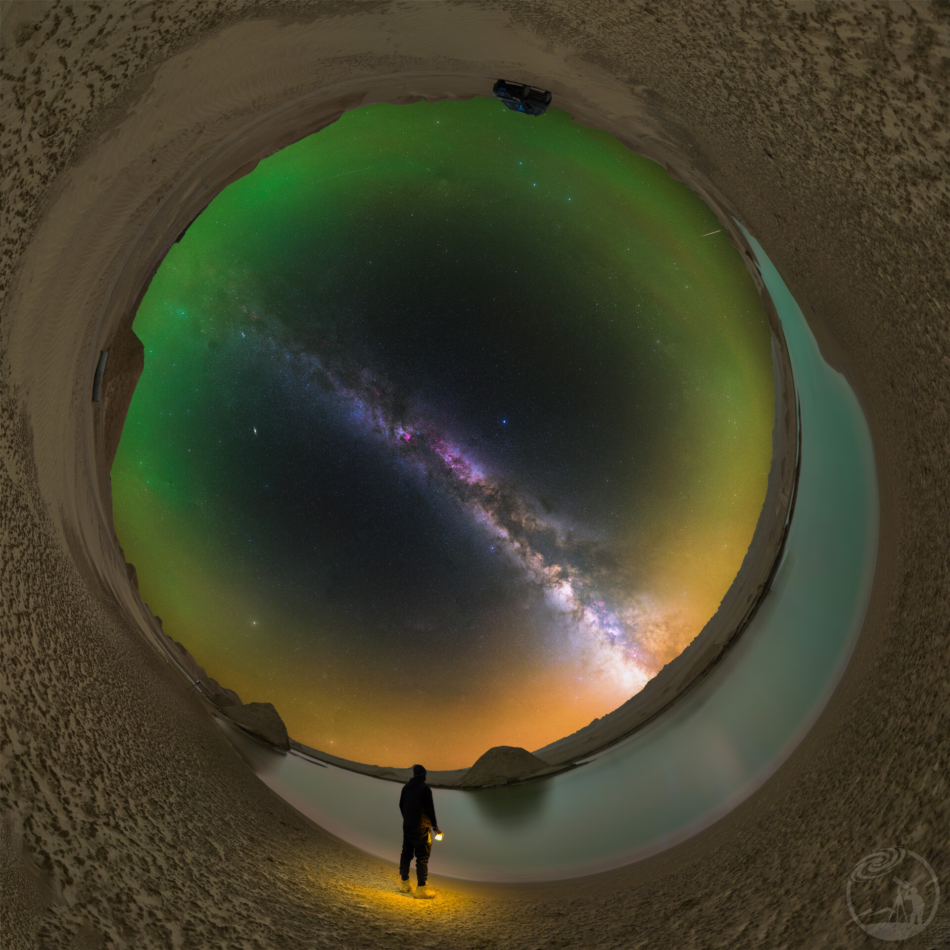 银河坠入风蚀之境