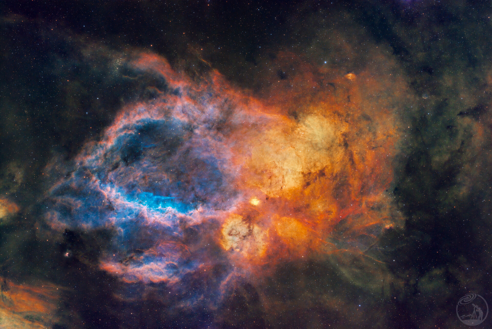 SH2-157龙虾钳星云