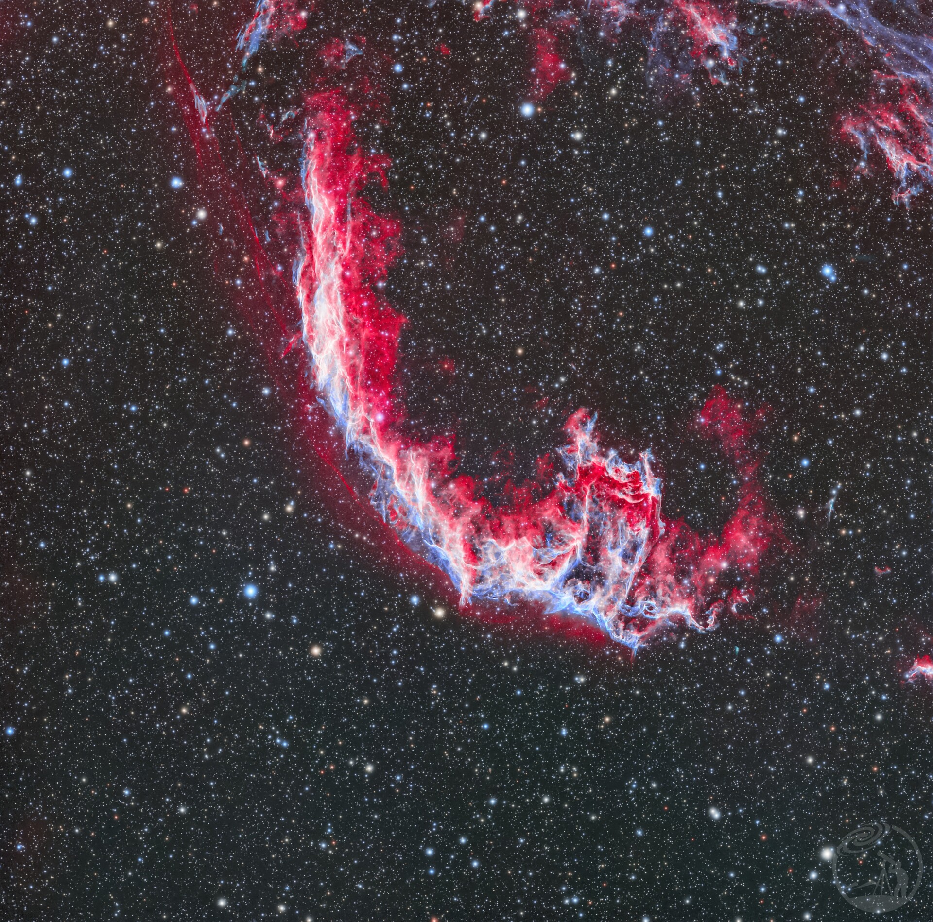 面纱星云 NGC6995 第一版