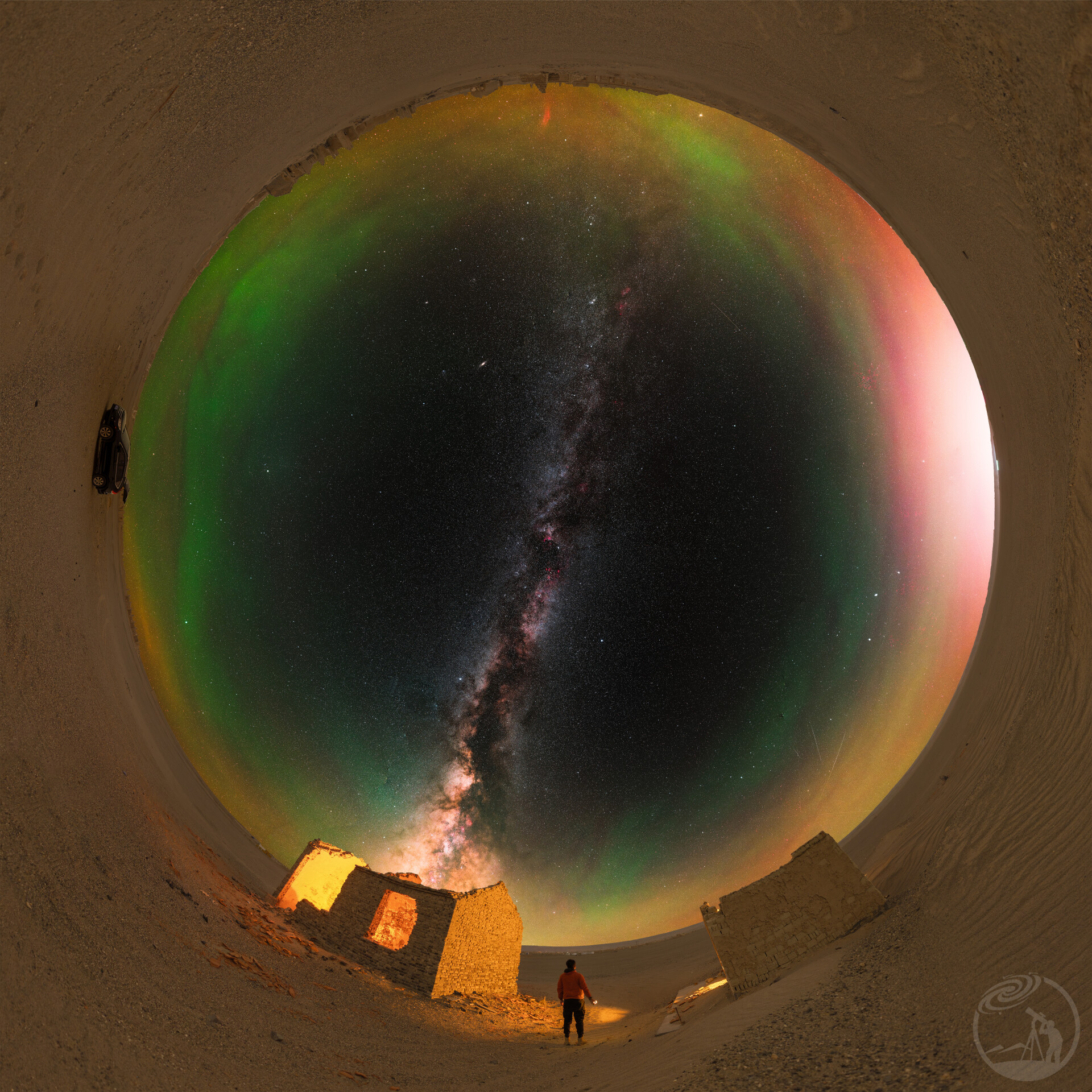 末日穹顶下的360°星环