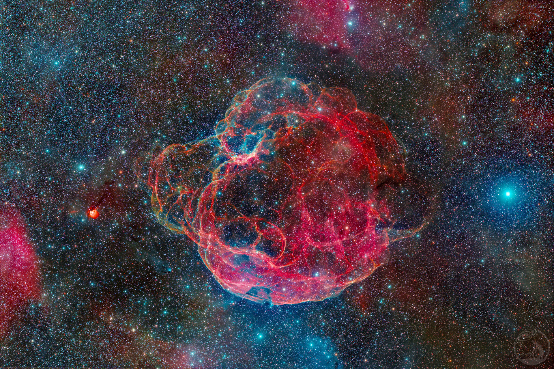 SH2-240 宇宙之网