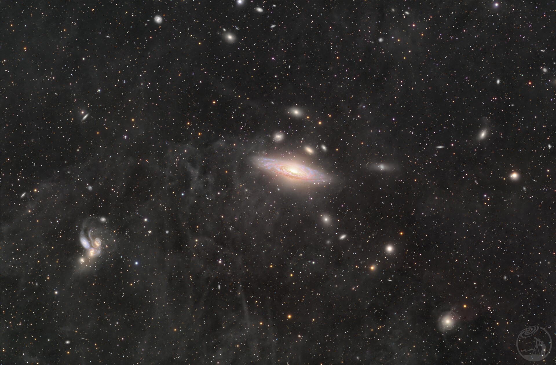 NGC7331鹿舔＋五重奏 
