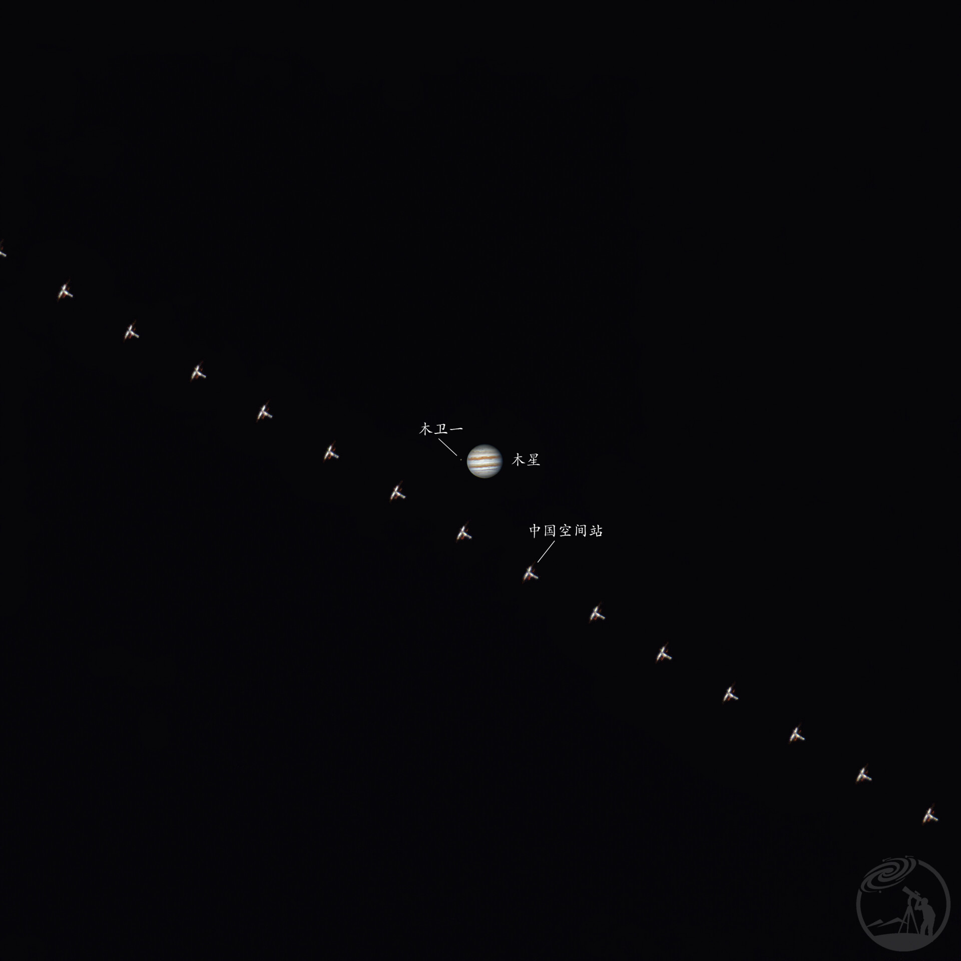 2025.10.9 中国空间站凌木星