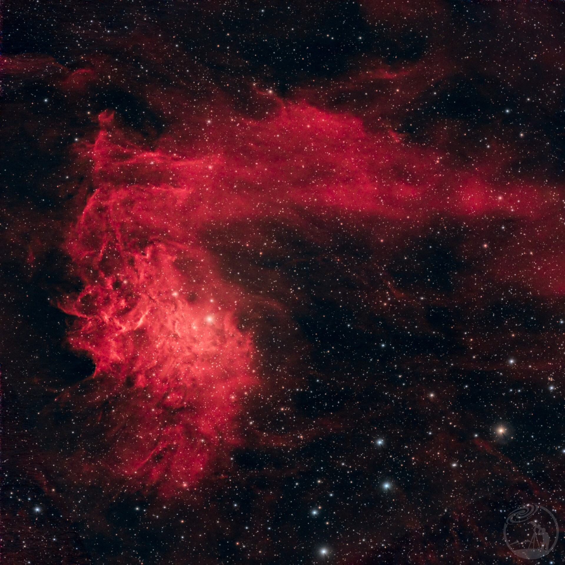 IC405火焰星云