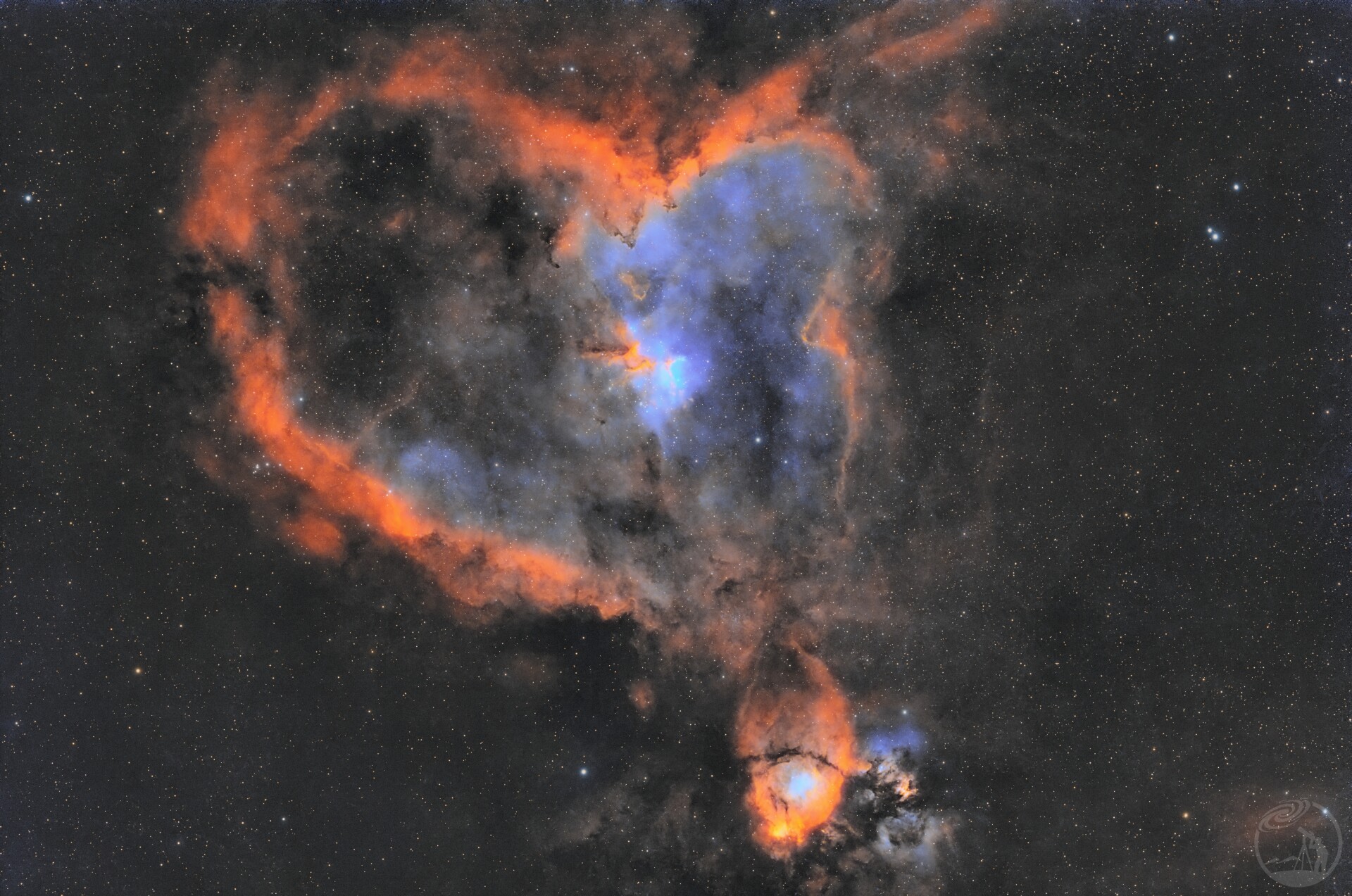 IC1805 心脏星云 满月6级区快餐