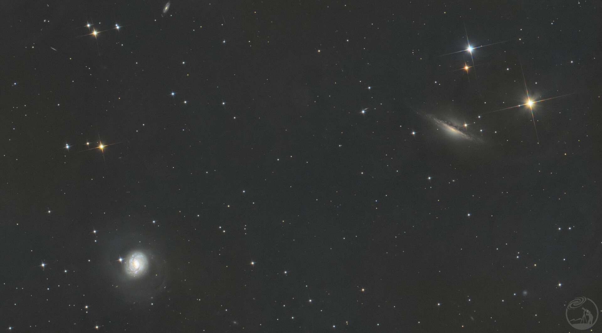 m77和ngc1055