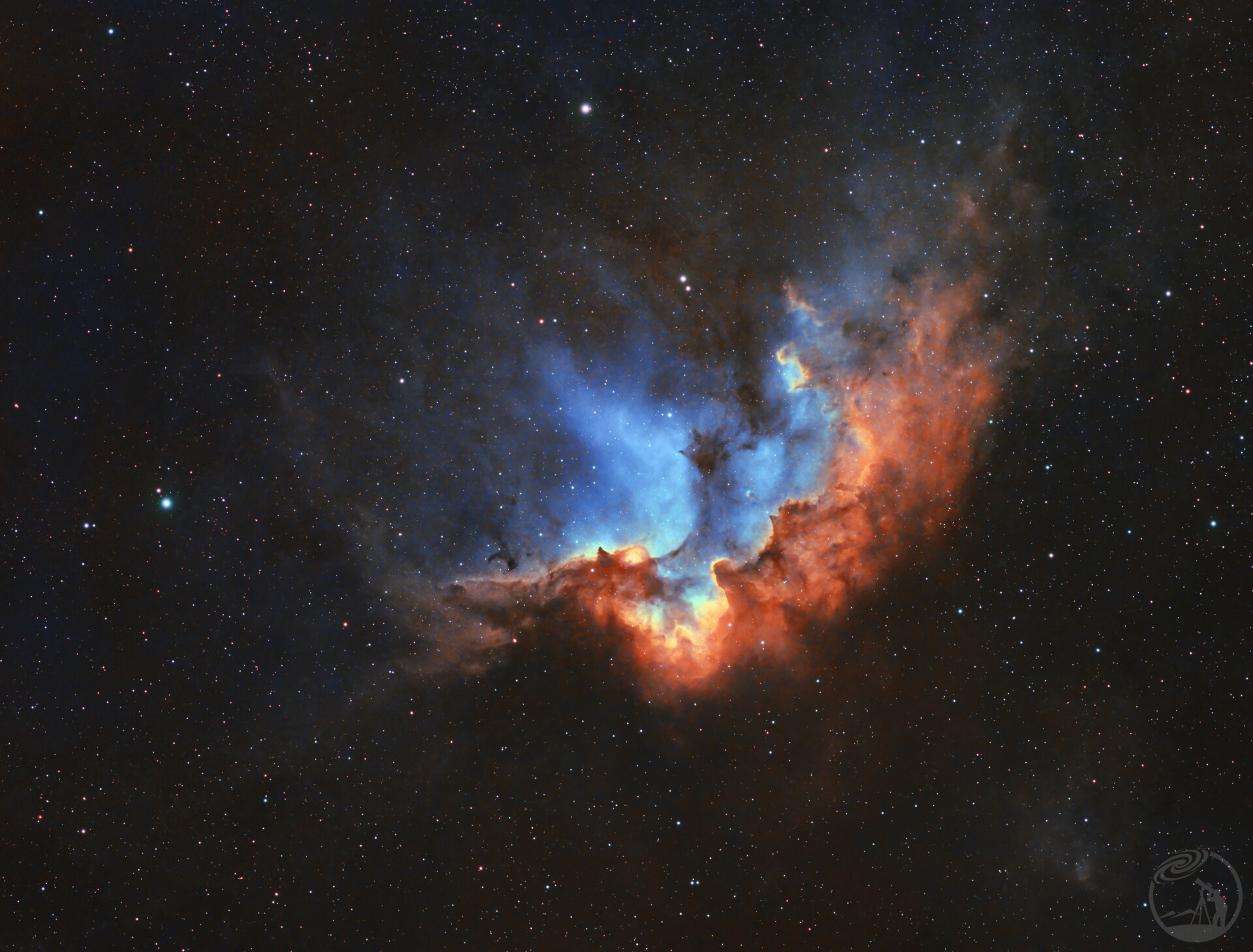 NGC7380巫师HO+SO