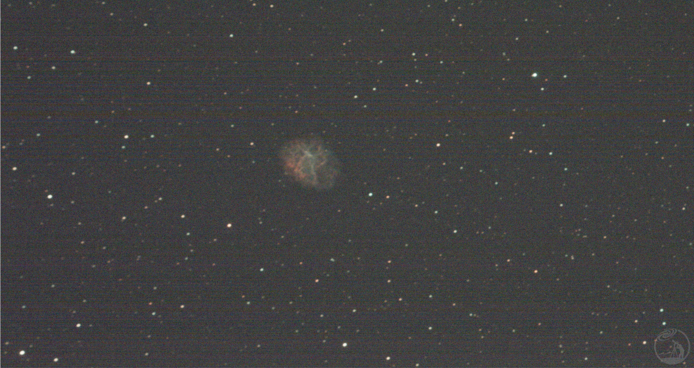 蟹状星云80dx/eq扛大旗