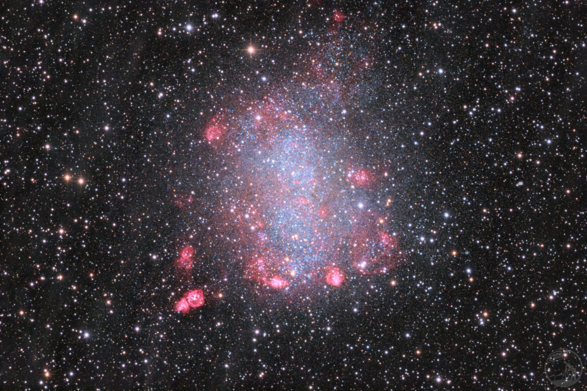 ngc6822巴纳德星系