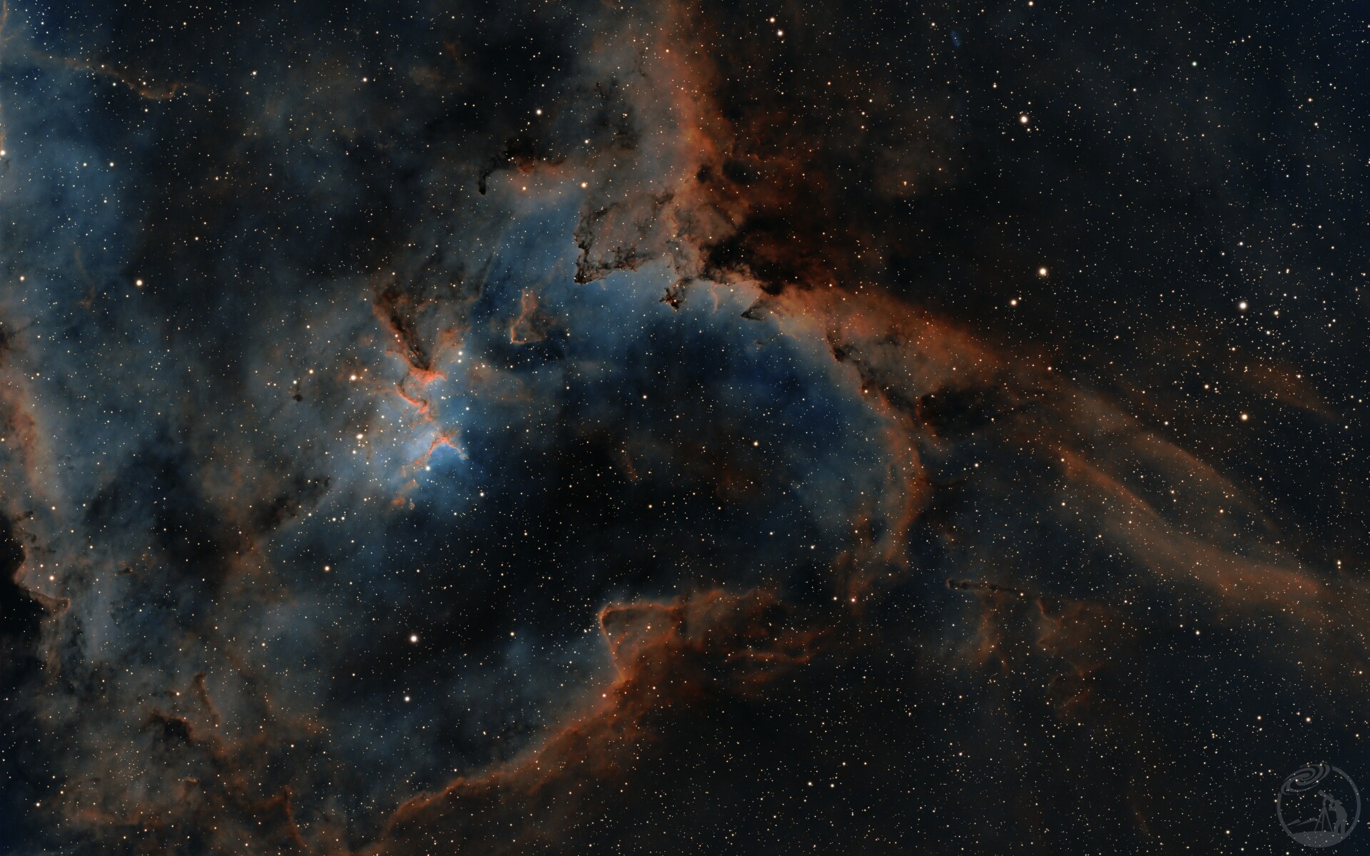 九级区楼顶的心脏局部，大嘴吃星云