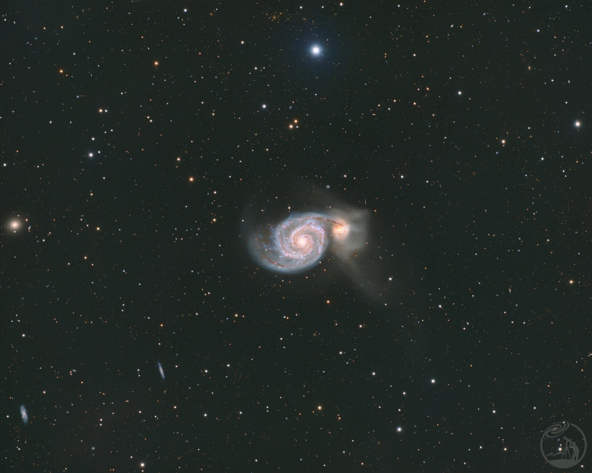 M51 螺旋星系