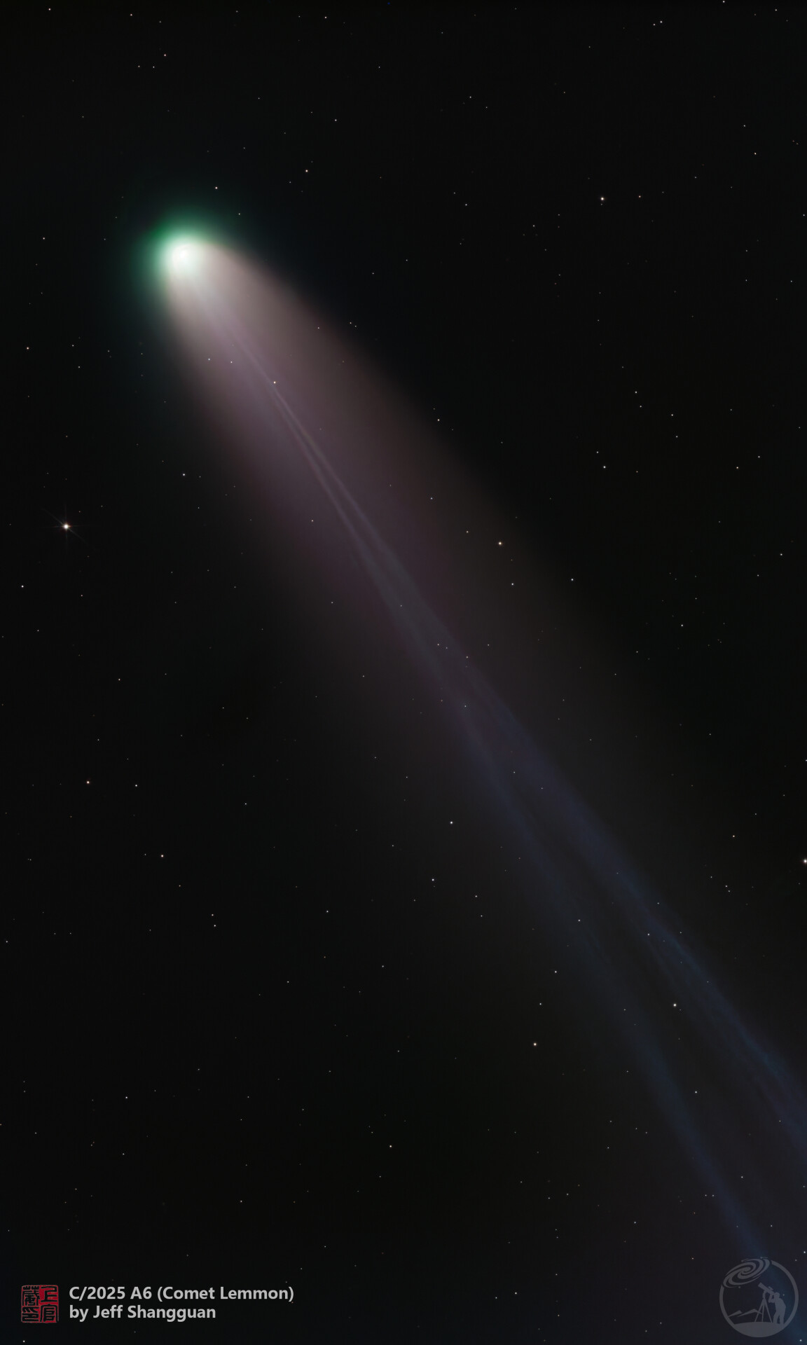 10月25日的莱蒙彗星