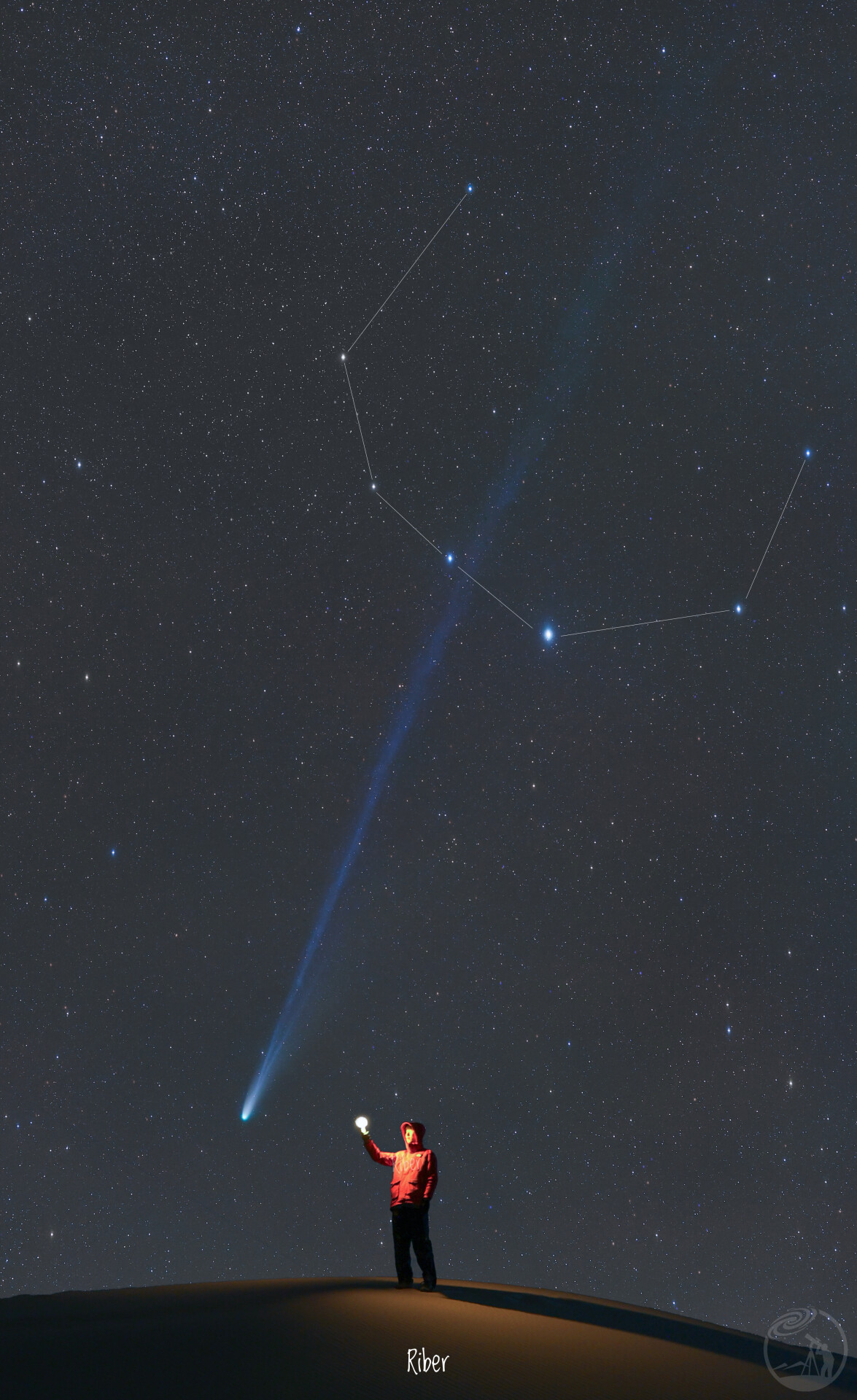 彗星与北冕座的邂逅-C/2025 A6(lemmon)