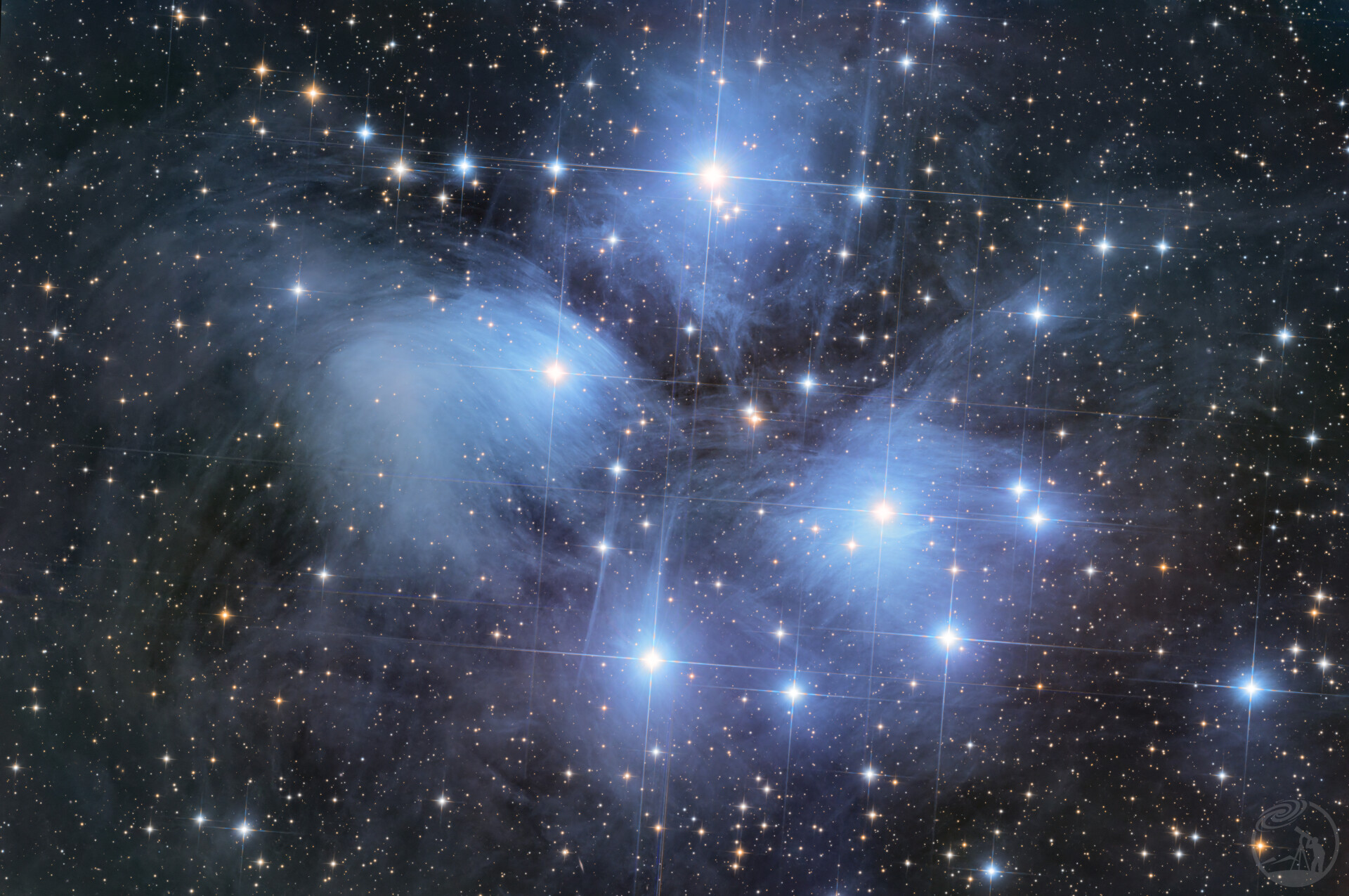 M45昴星团，入坑一年纪念一下