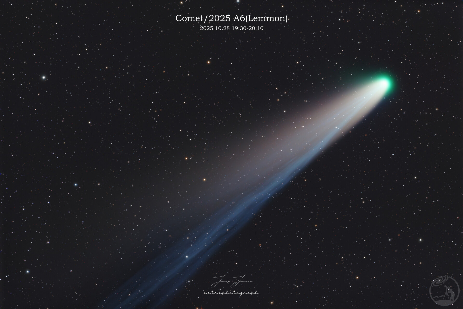 2025年10月28日A6(Lemmon)彗星