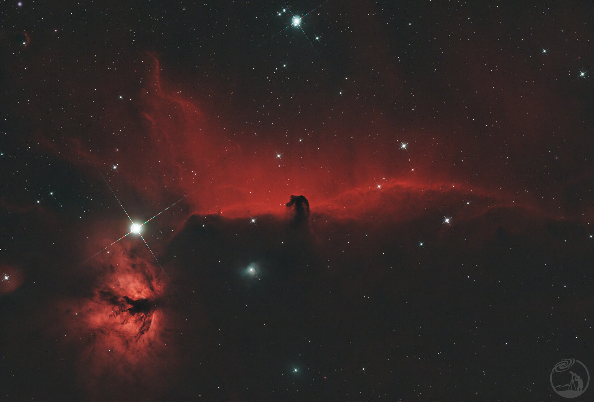 马头星云开光qhy268c