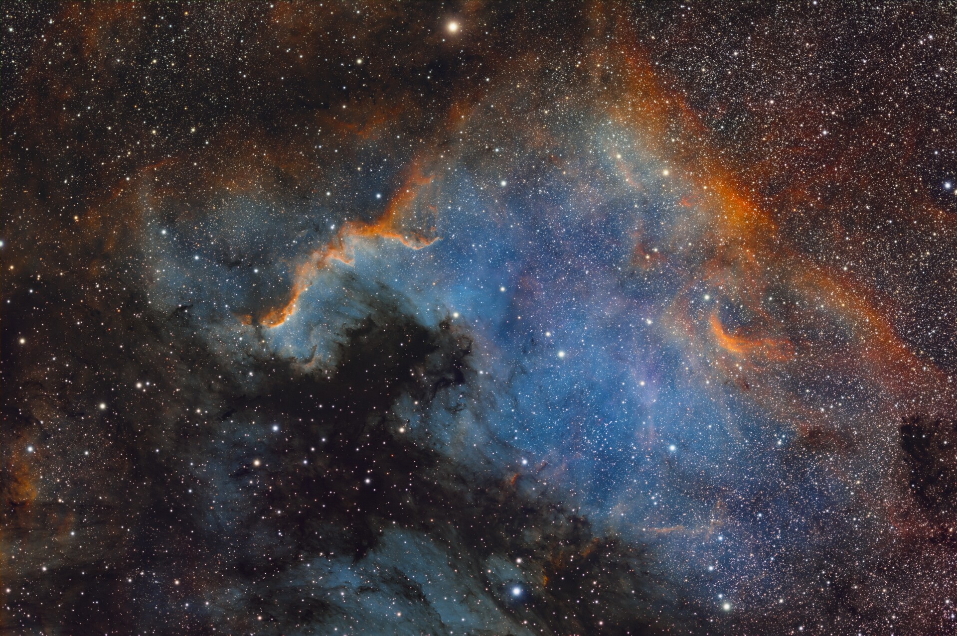 Ngc7000北美洲星云RGBSHO