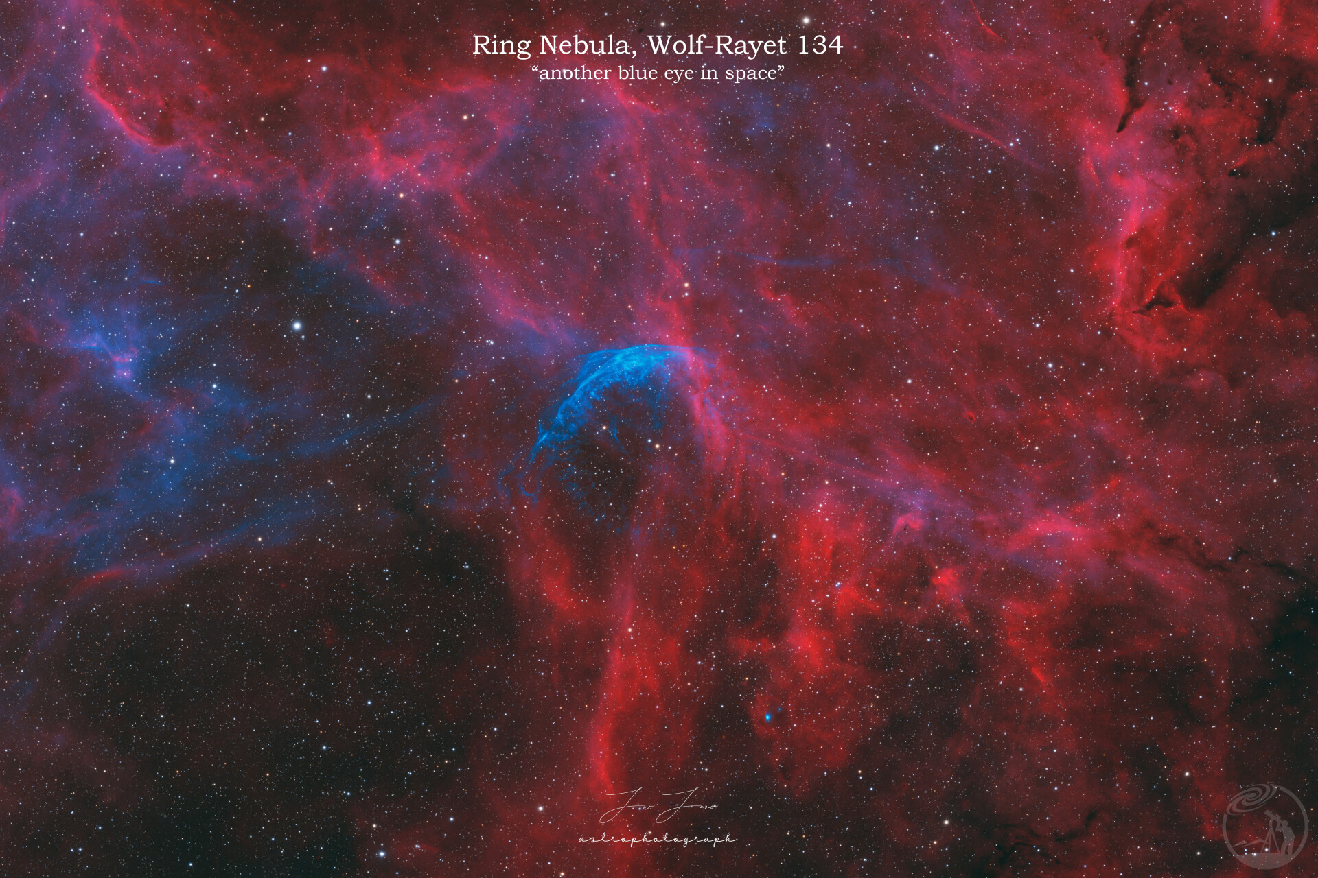 WR134 环状星云