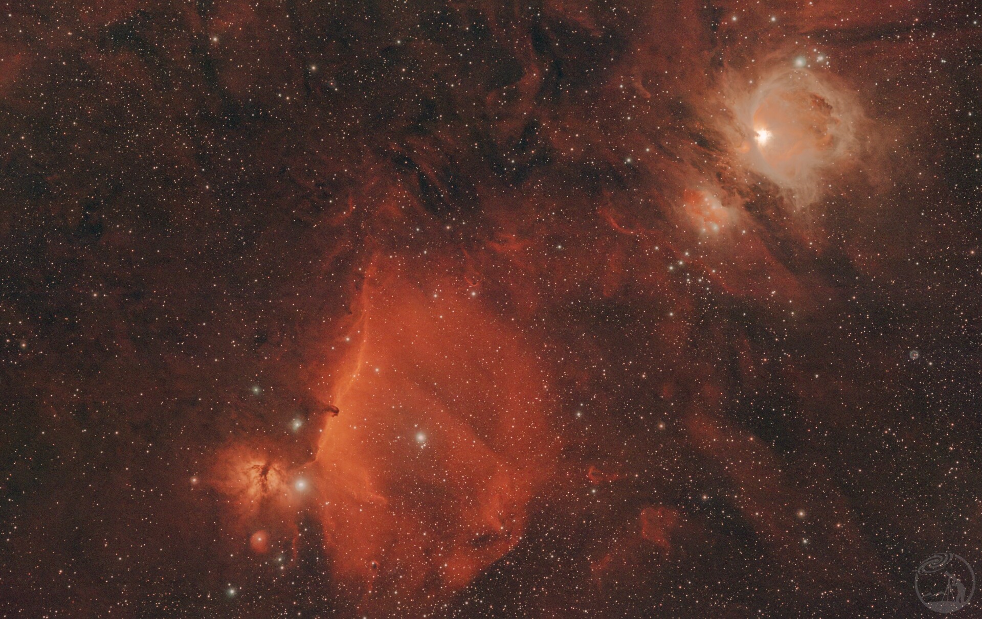M42+IC434 乱搞了好多伪色