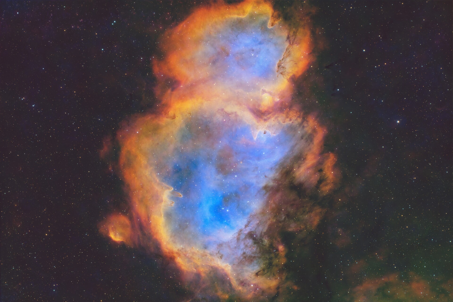 ic1848 灵魂星云