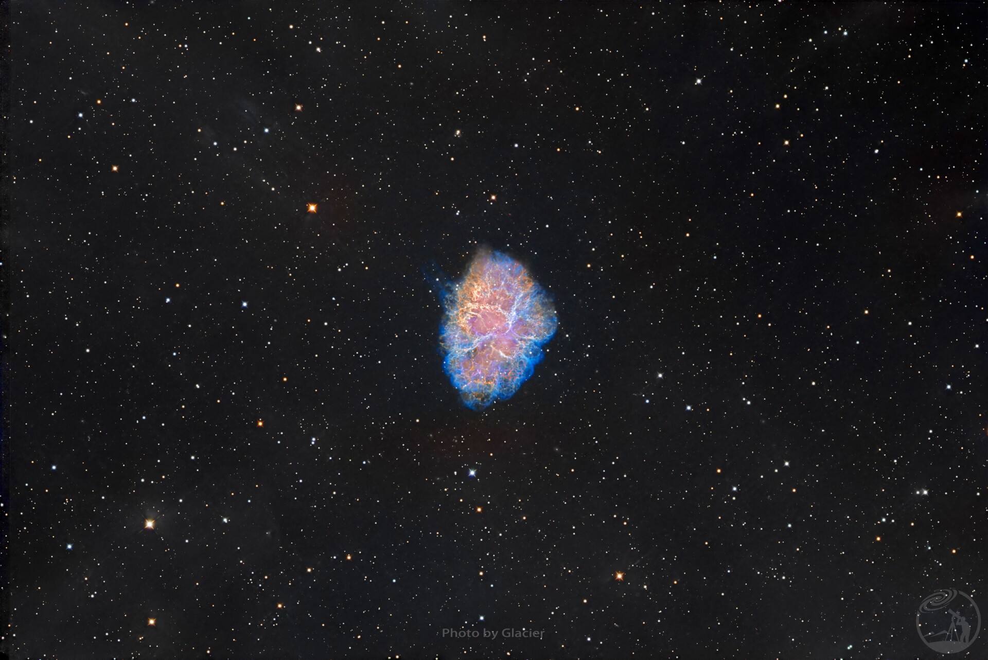 M1. 蟹状星云. 七通道