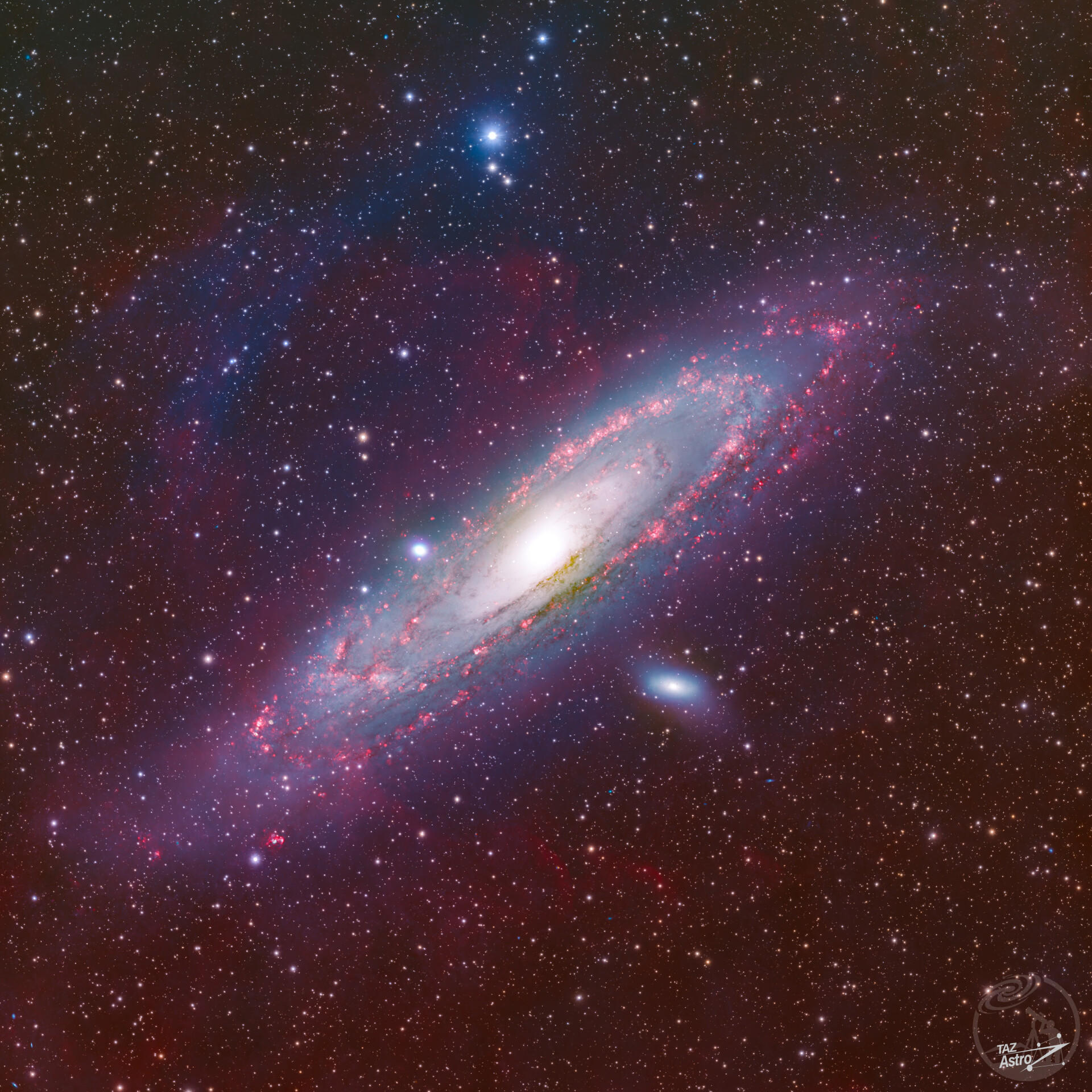 M31 Oiii Emission Arc Version