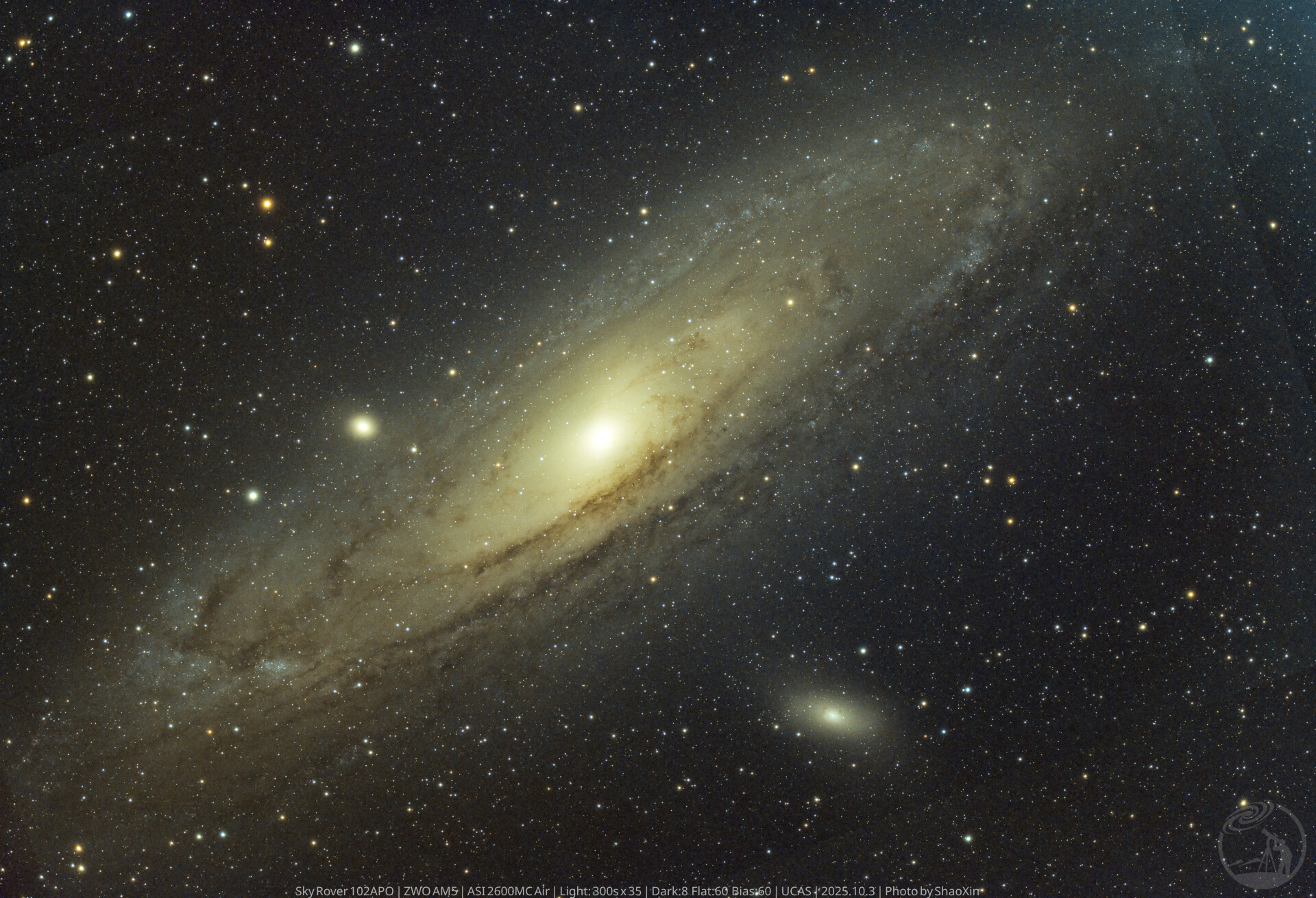 入门深空摄影之M31