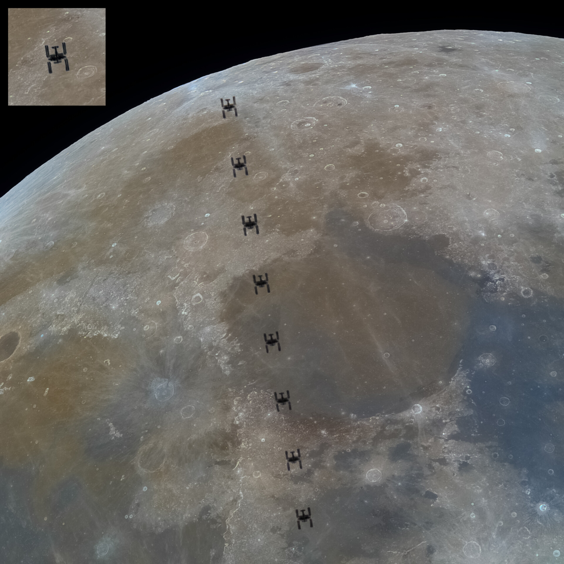 中国空间站凌月