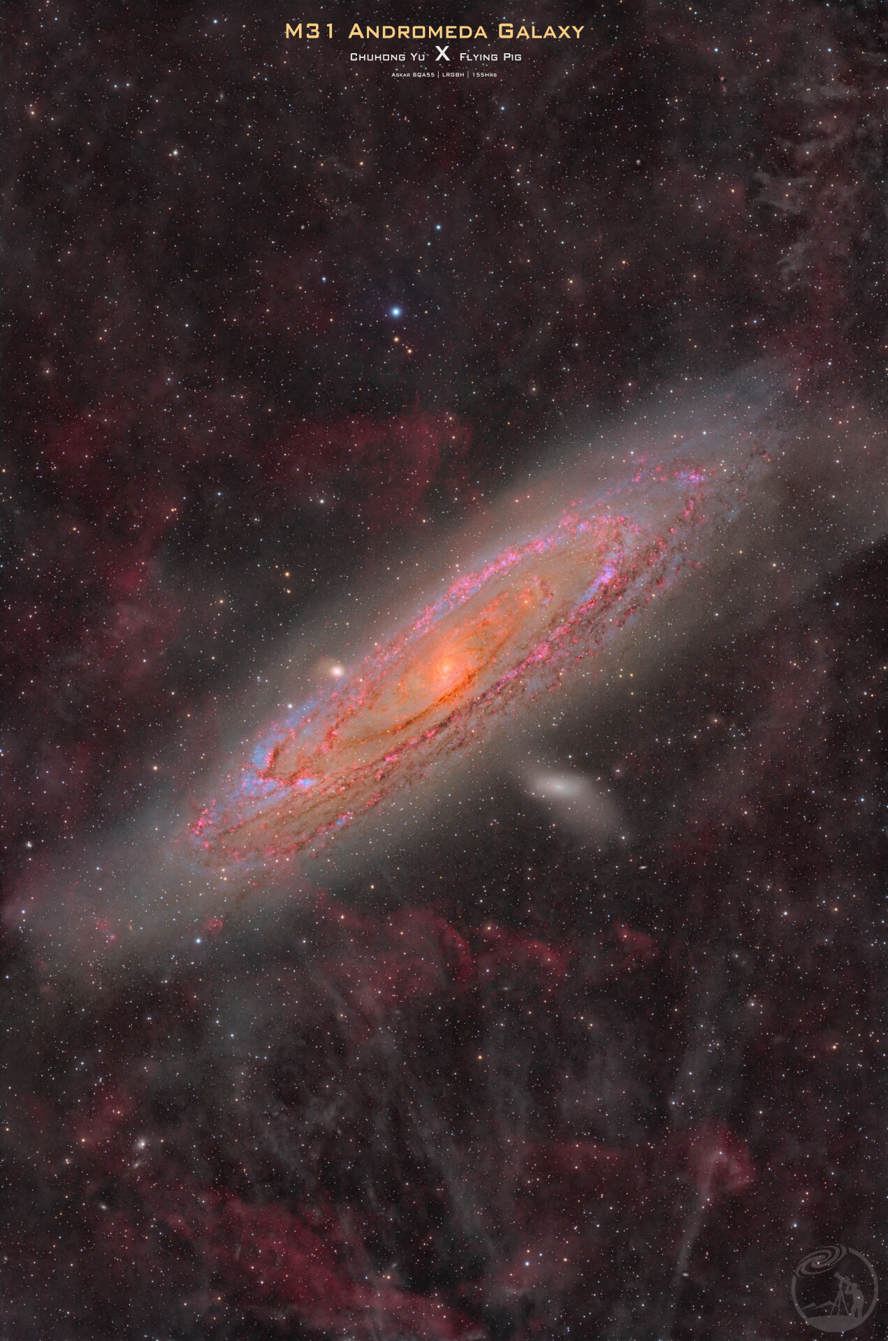 极致·云雾中的M31