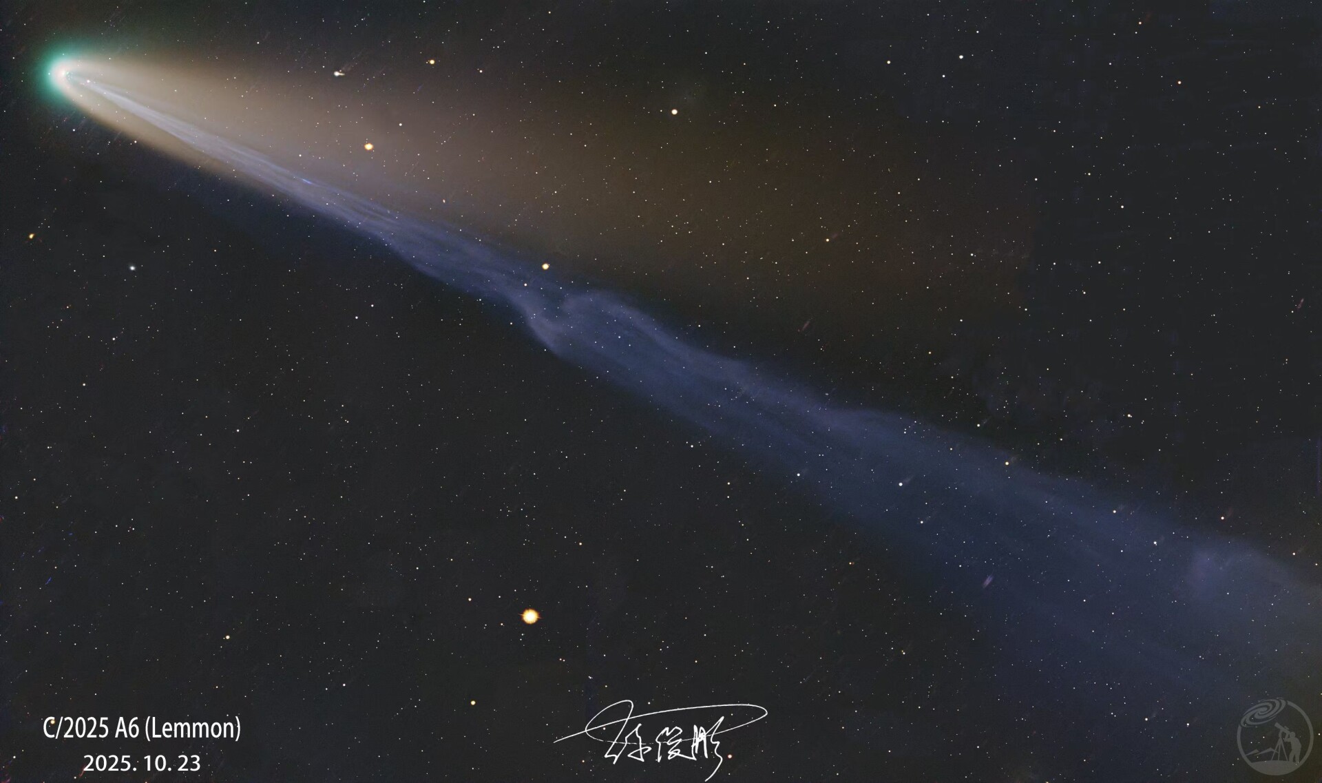 我终于拍到了一颗大雪球