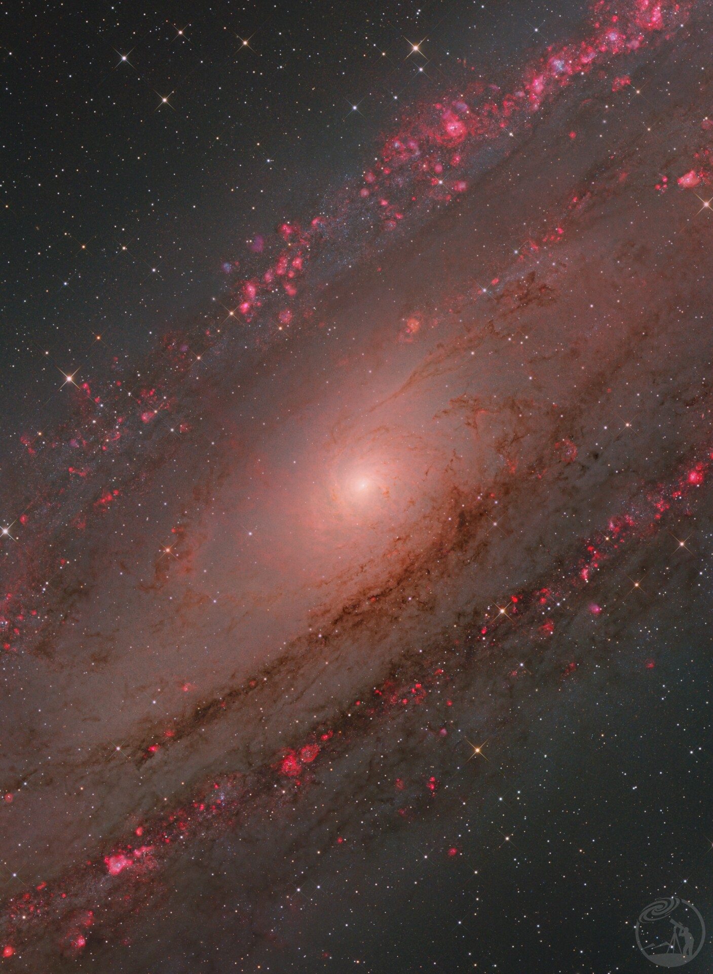 M31（仙女的Ha心）