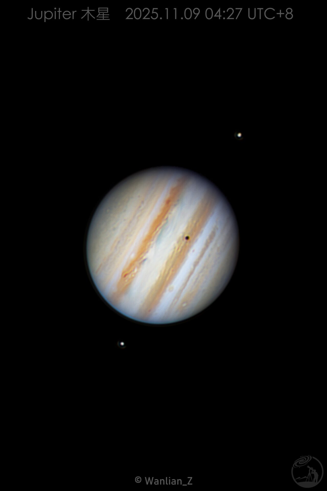 木星十天的变化 10.31-11.9