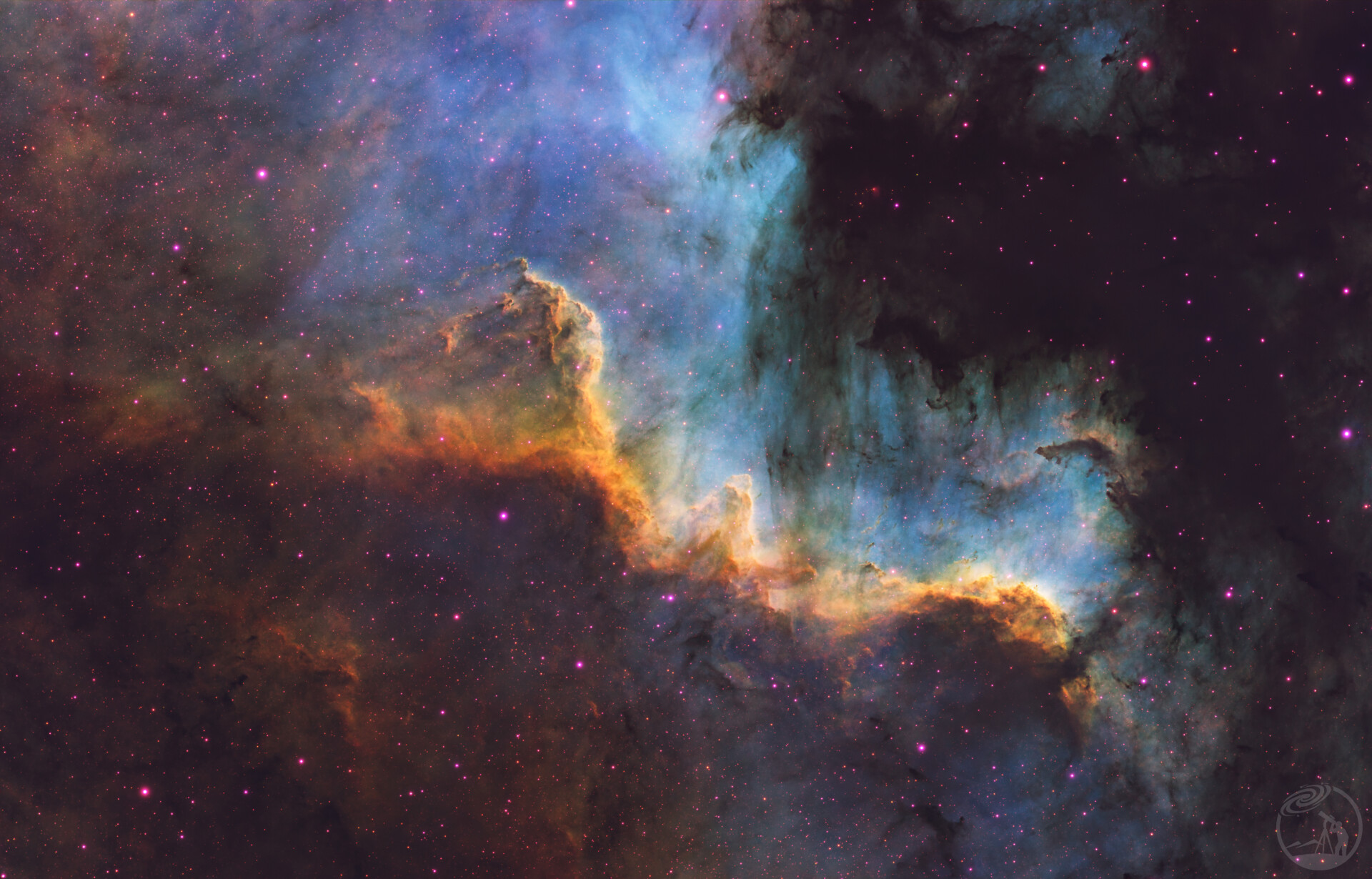 NGC7000天鹅座之墙