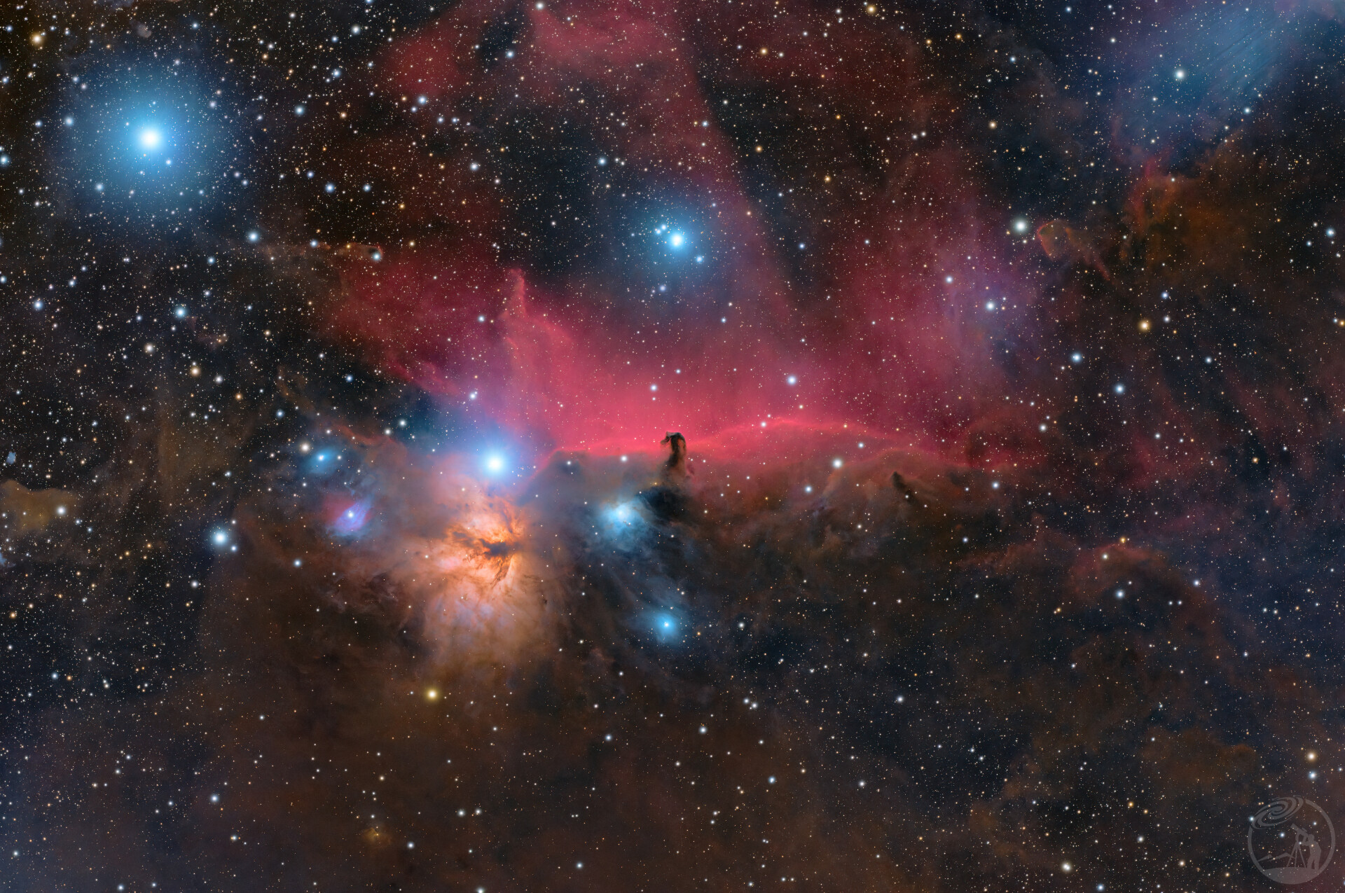 马头星云和火焰星云