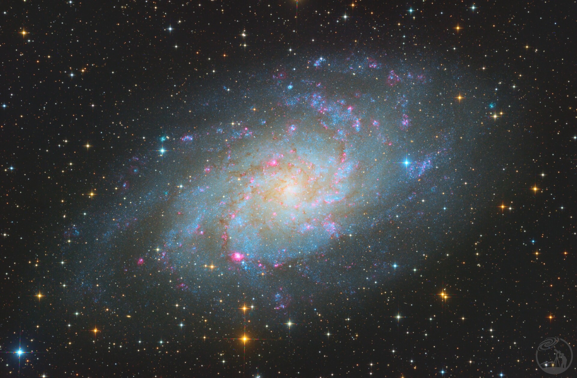 M33三角座星系
