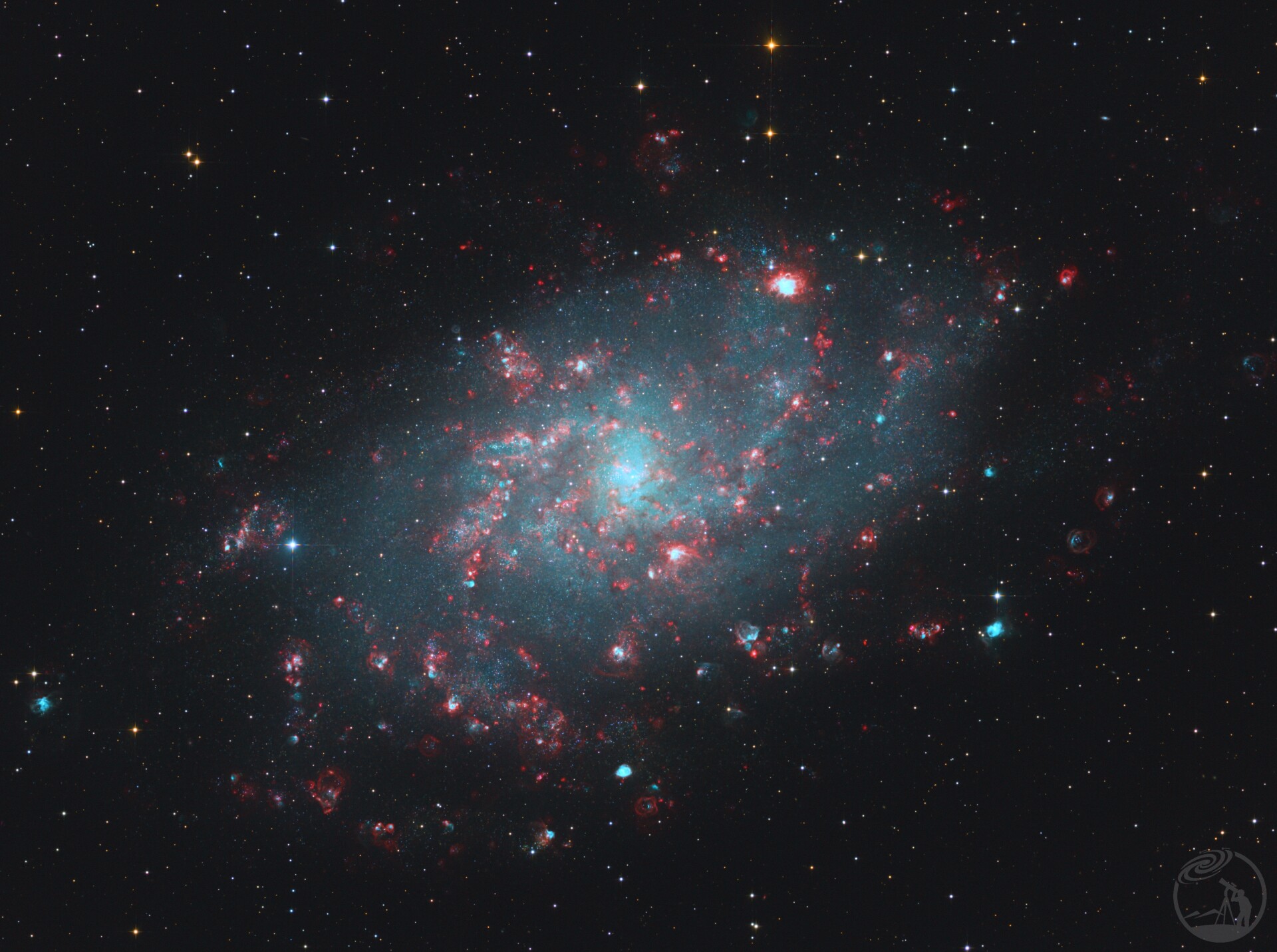 m33（hoo+rgb星点）