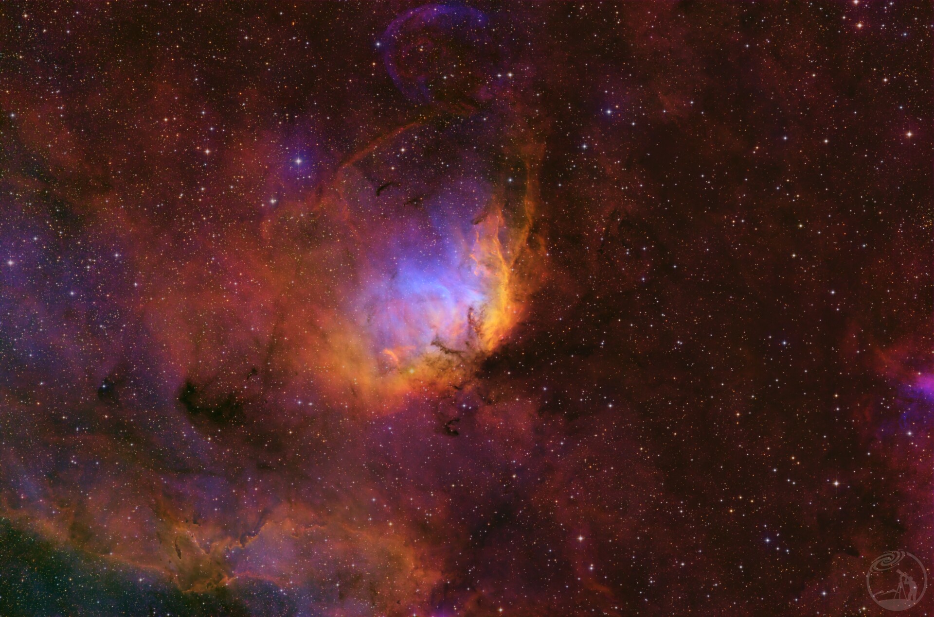 SH2-101郁金香星云