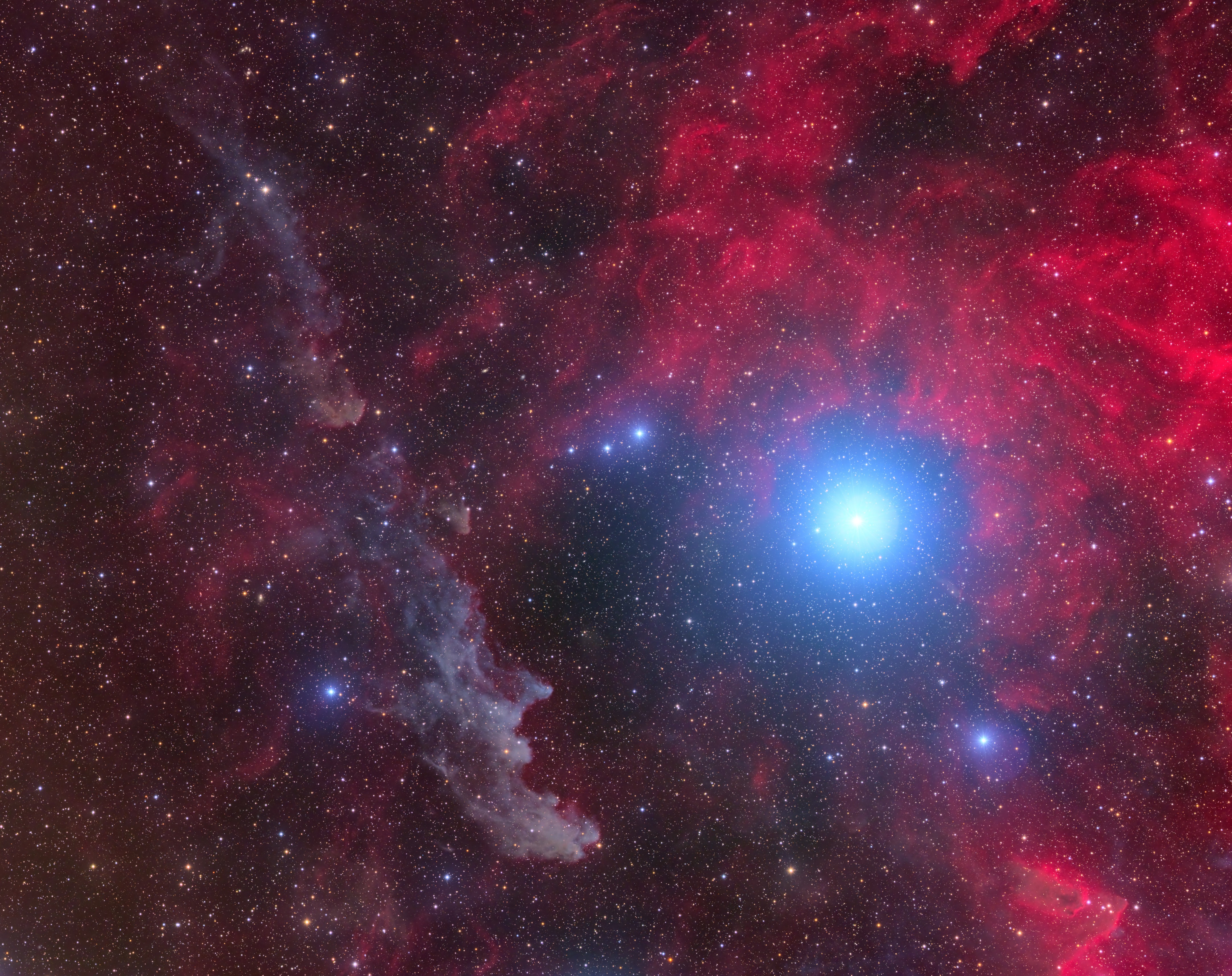 IC2118女巫头LRGBHa智利台素材