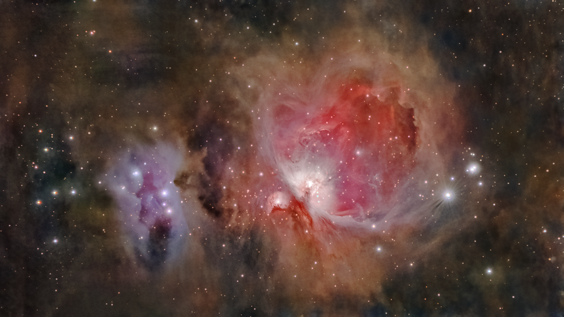 S30拍M42猎户座大星云7小时，榨干极限