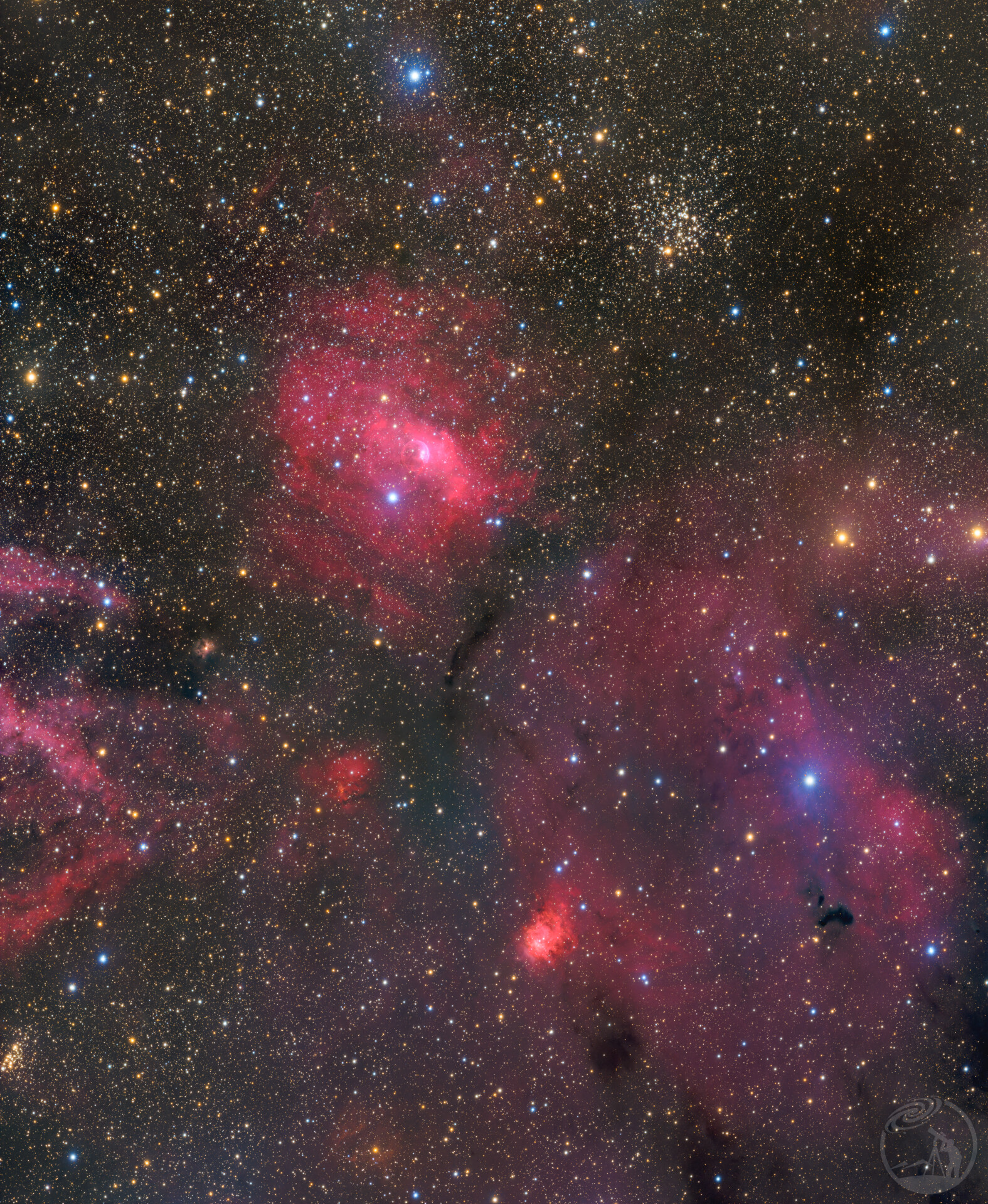 NGC7635气泡星云马赛克