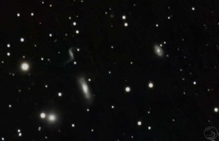 狮子座四重奏星系团