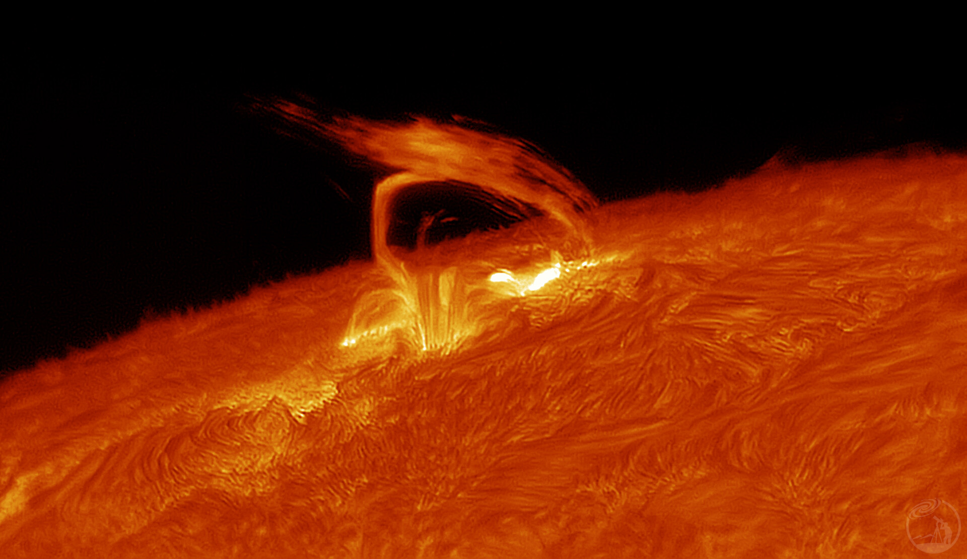 耀斑与日珥喷发