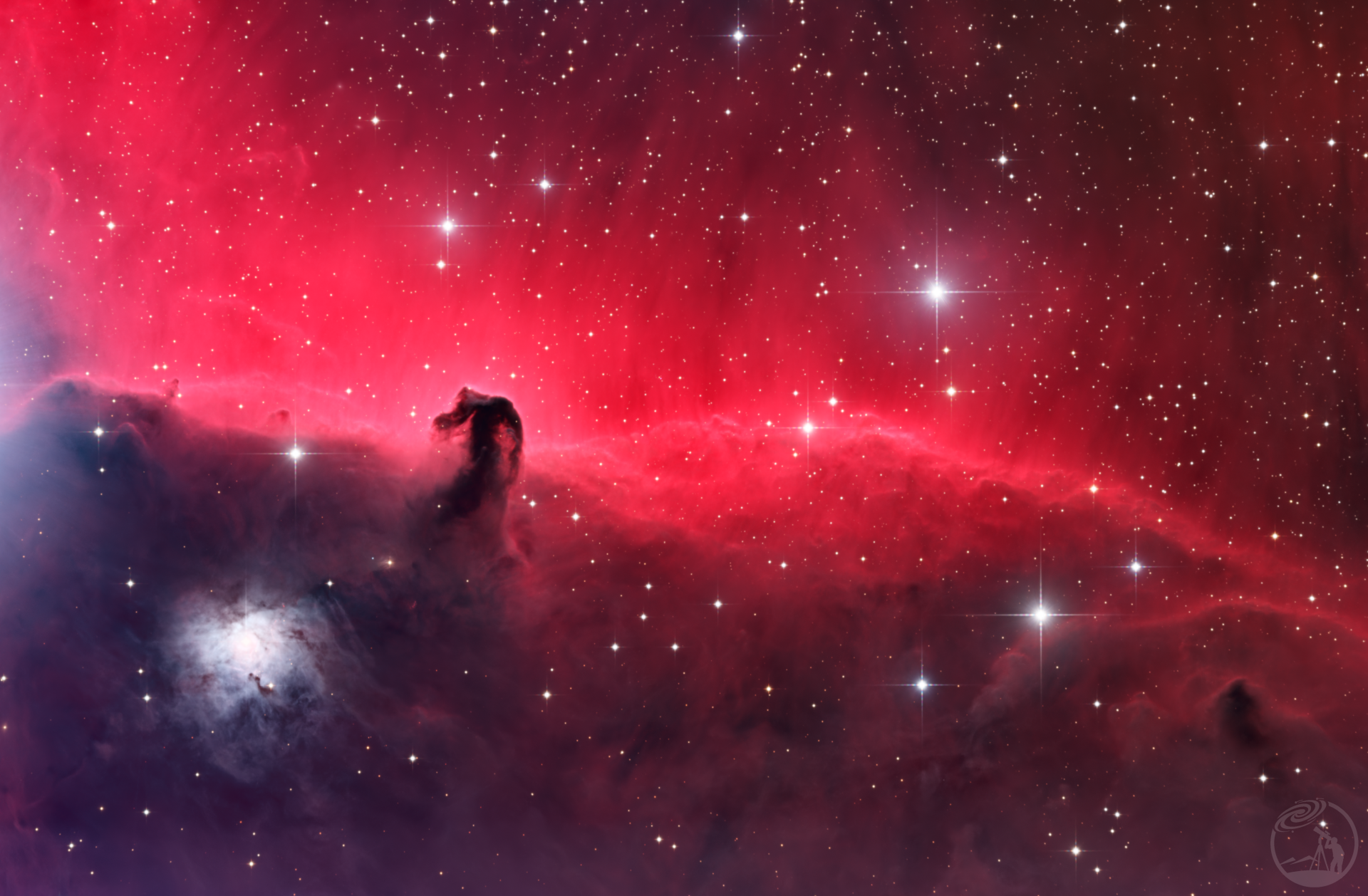 绚丽的马头星云