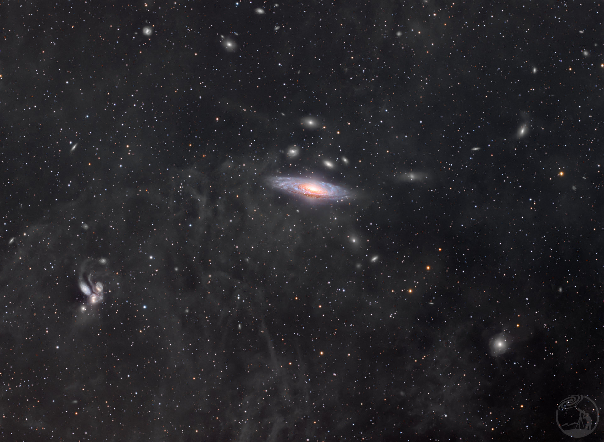 鹿舔星系群和史蒂芬五重奏