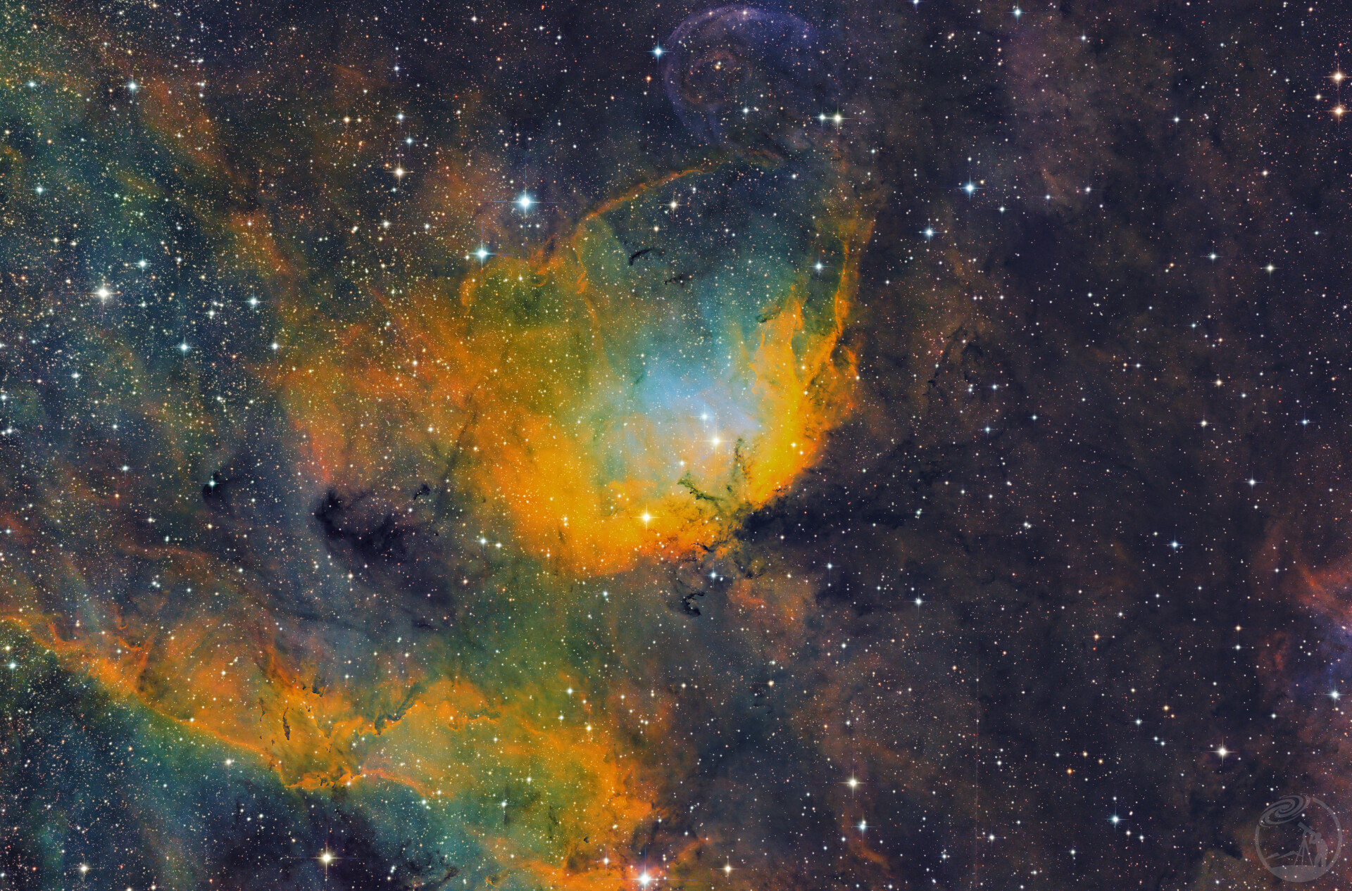 SH2 101 郁金香星云