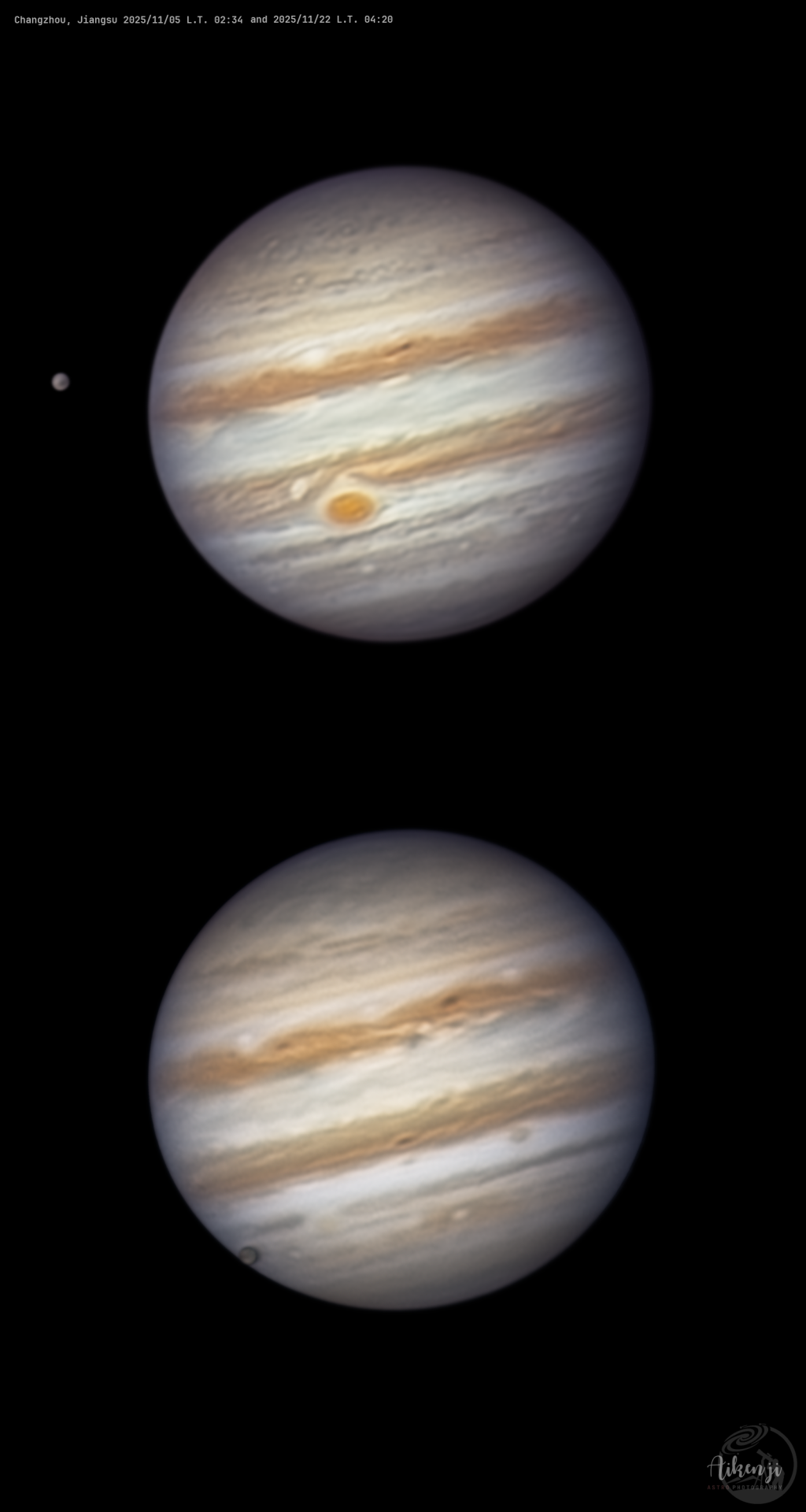 木星 20251104 & 20251122