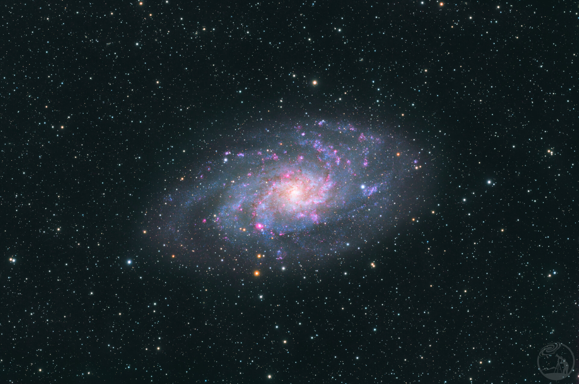 M33小红花