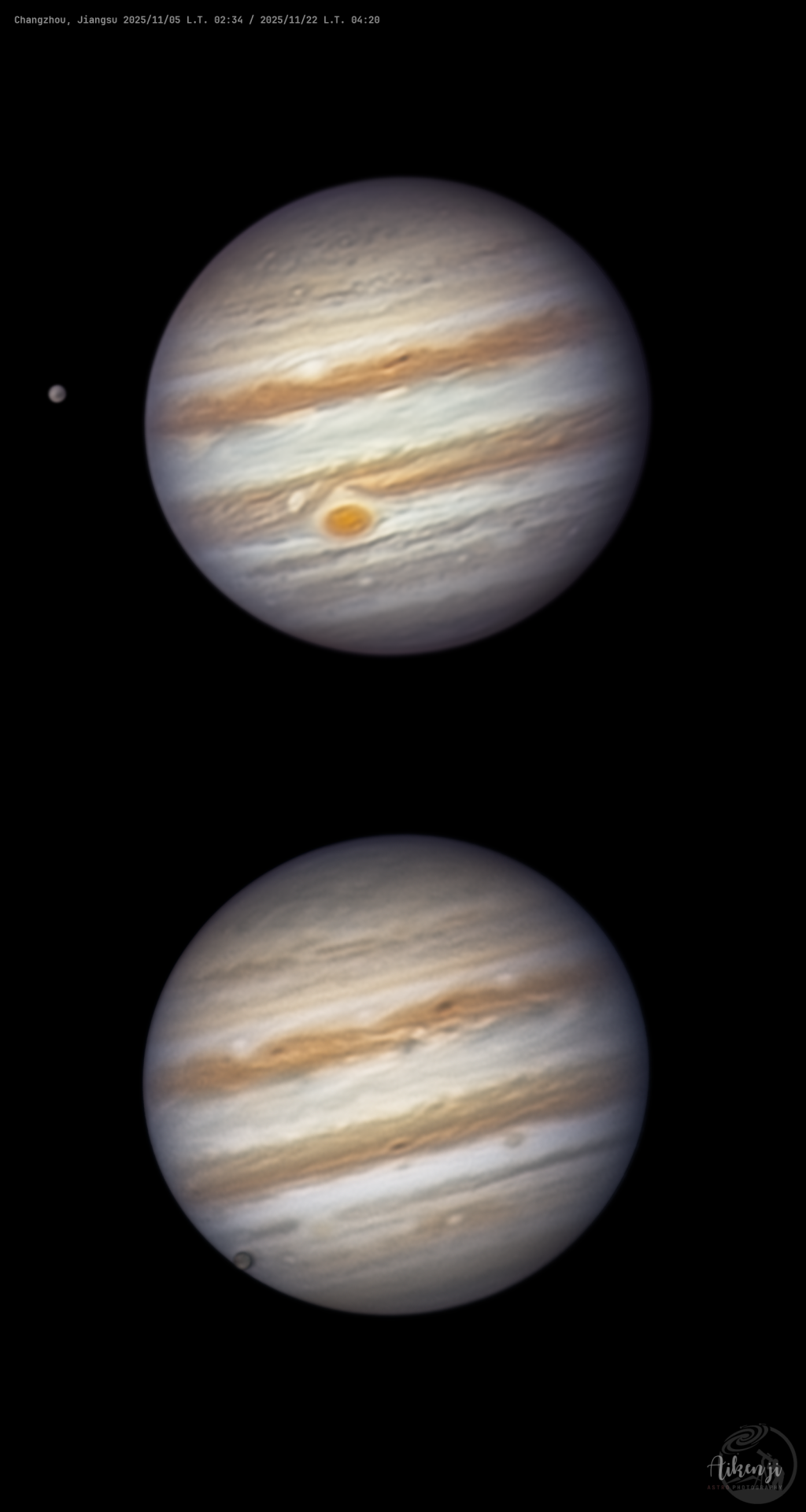 木星 20251104 & 20251122