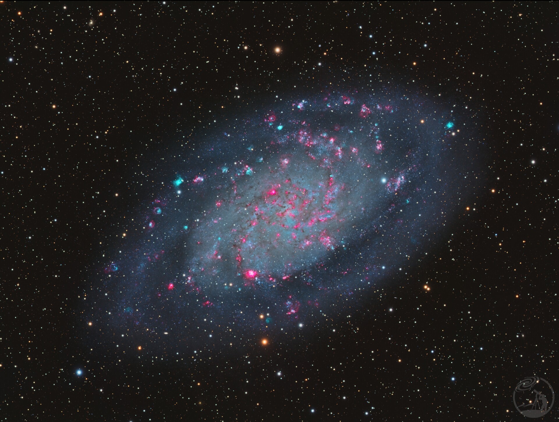 氢与氧的盛宴—M33